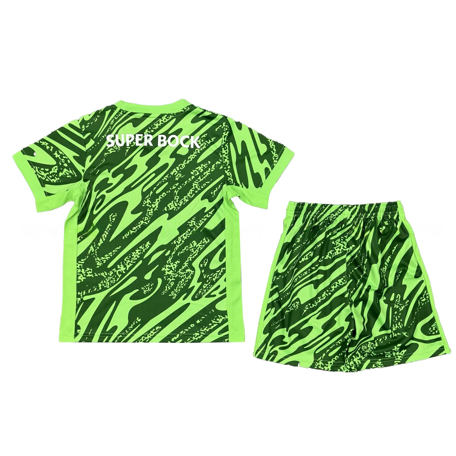 Sporting CP 25-26 Green Goalkeeper Men's Adult Jersey Set - Fans Version - JerseysGala