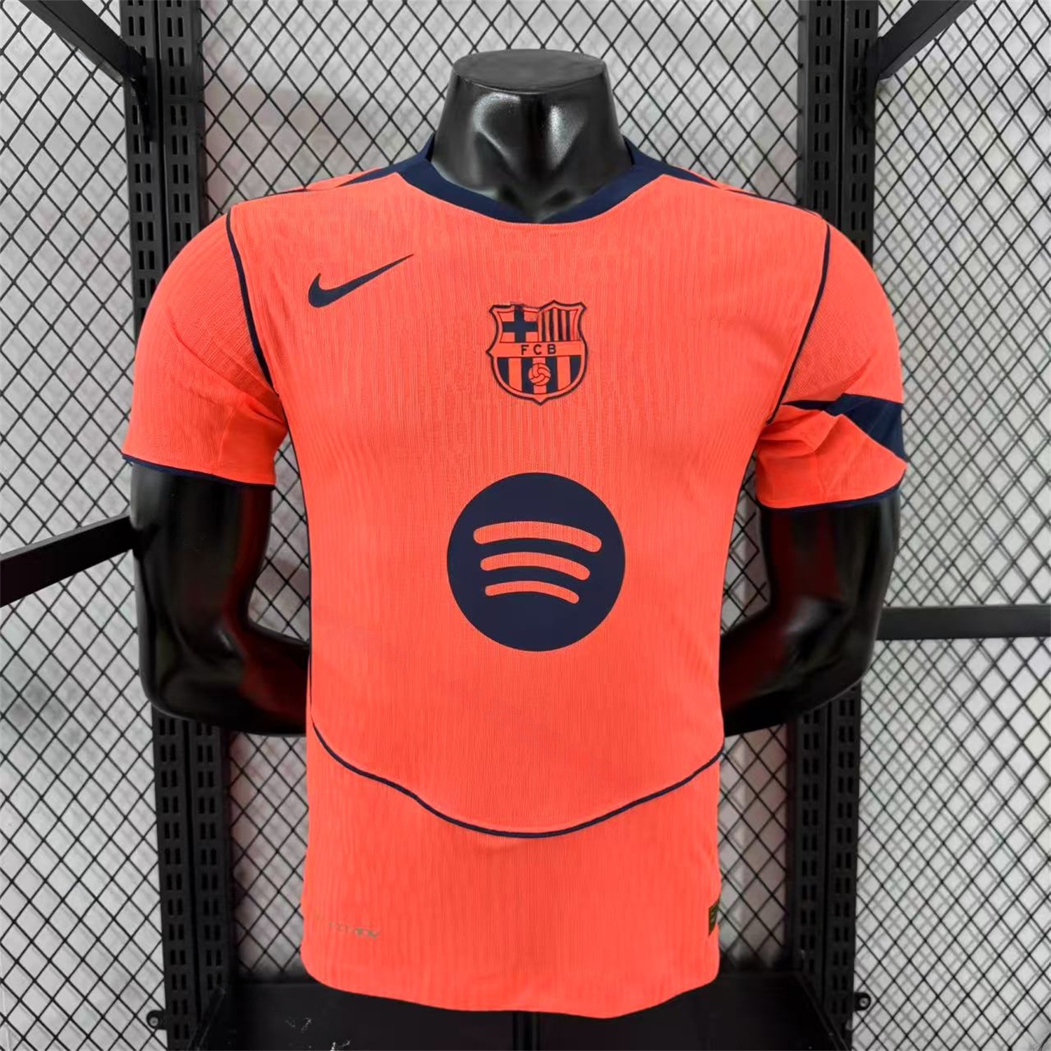 Barcelona 25-26 Third Orange Jersey - Player Version - JerseysGala