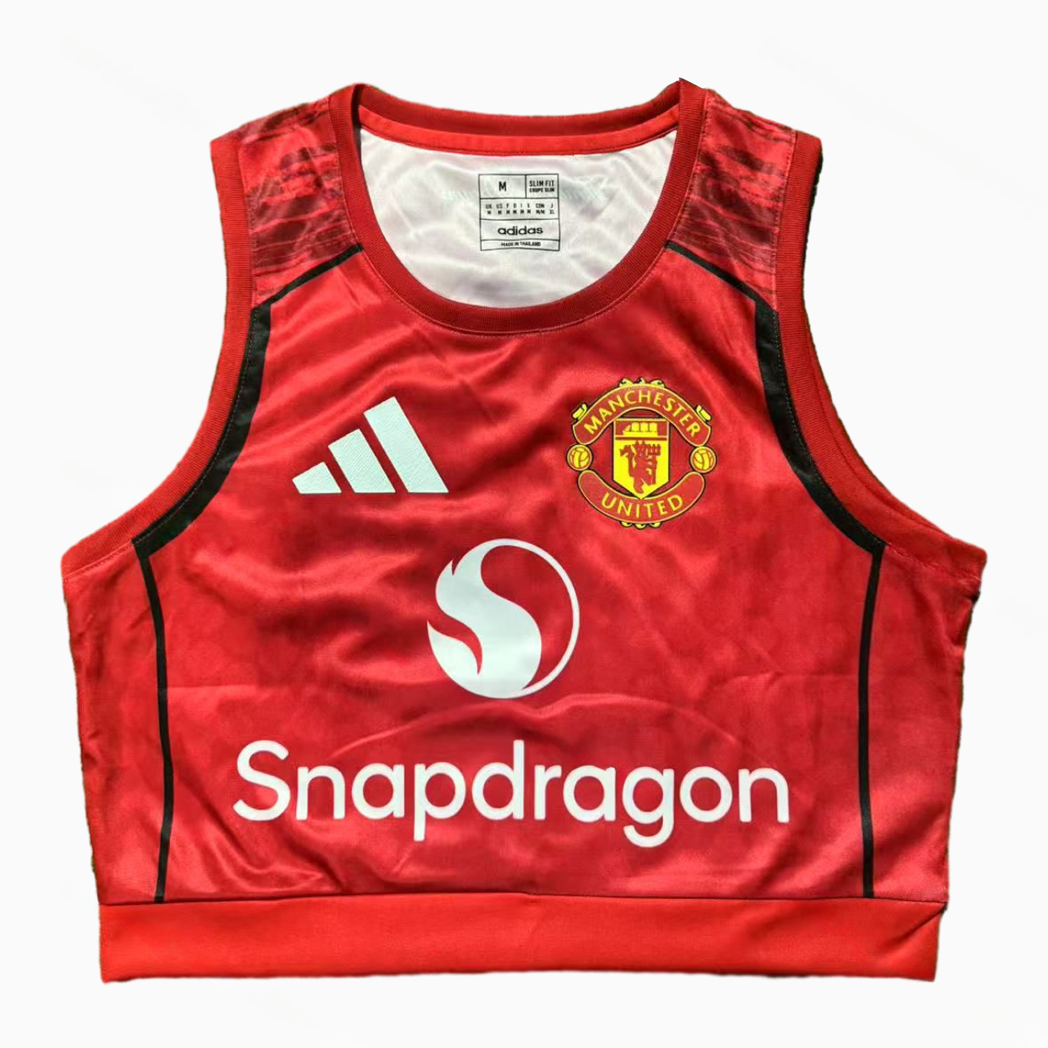 Women's Manchester United 25-26 Home Yoga Vest - JerseysGala