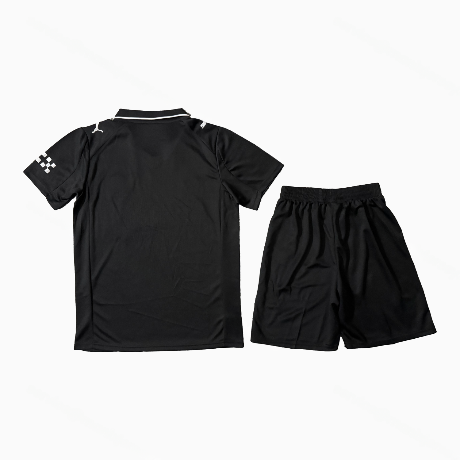 Manchester City 25-26 Away Black Men's Adult Jersey Set - Fans Version - JerseysGala