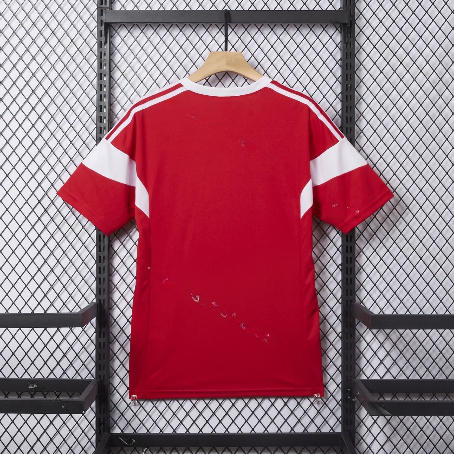 Retro Hamburger SV 1988 Away Red Jersey - JerseysGala