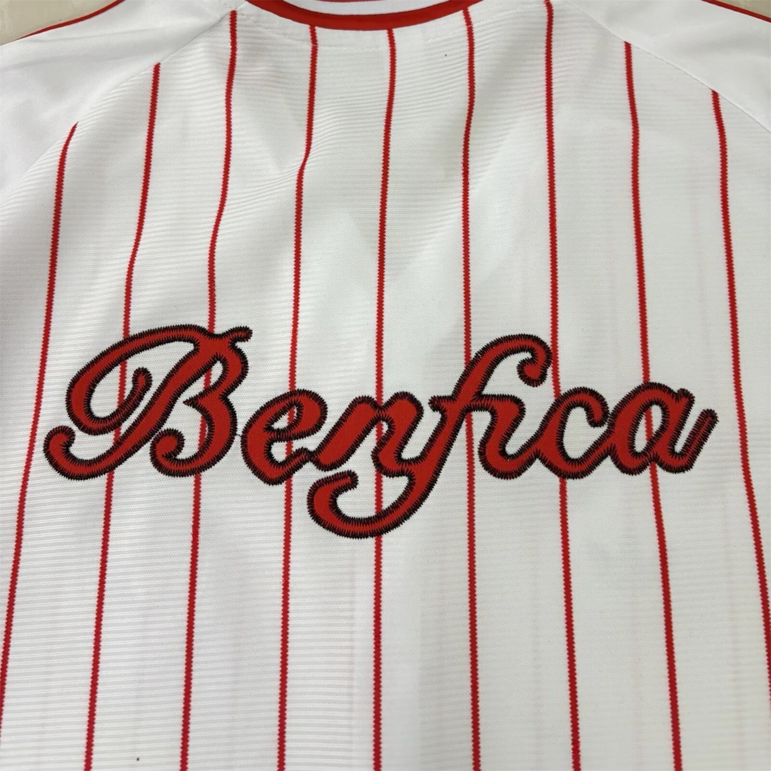 Benfica 25-26 White Baseball Jersey - JerseysGala