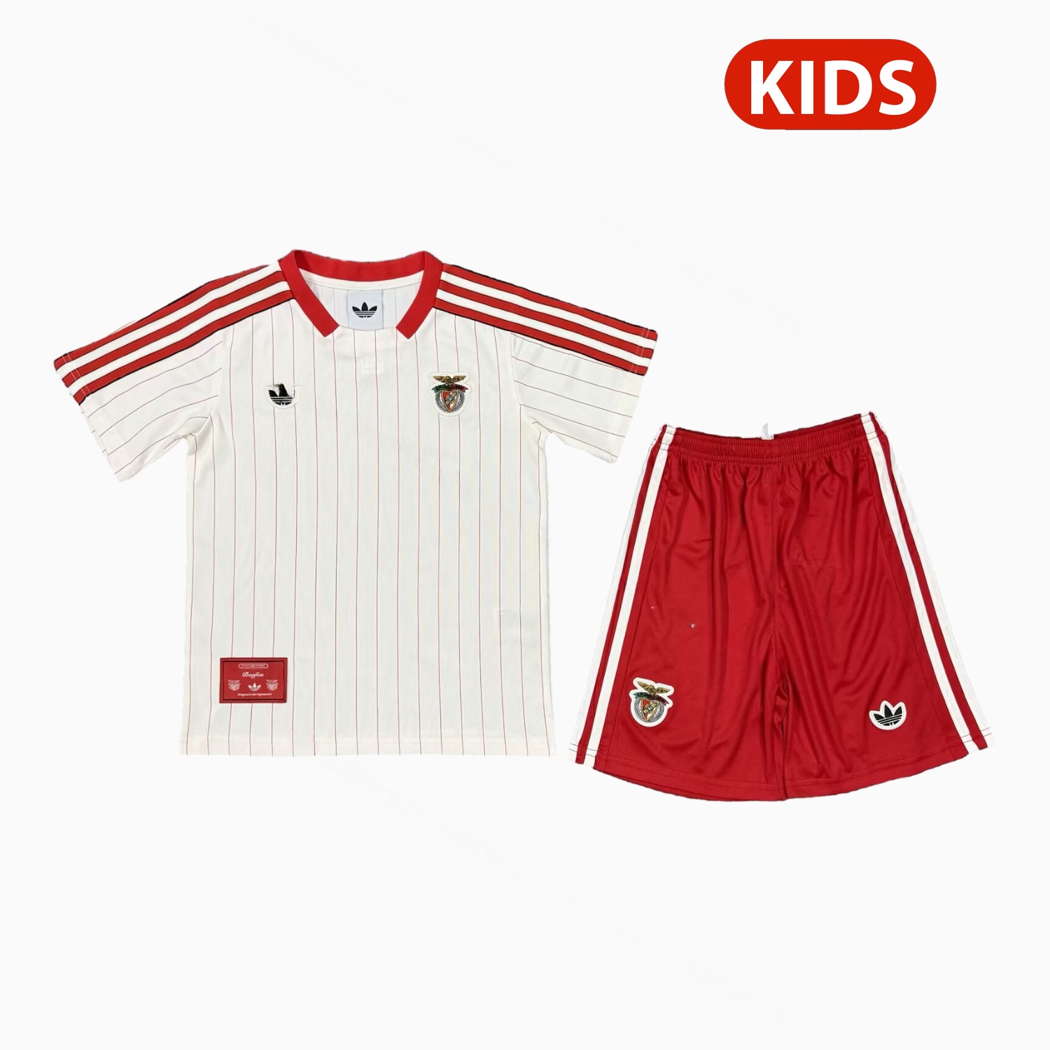 Benfica 25-26 Icon Range Travel White Special Edition Kids Kit - JerseysGala