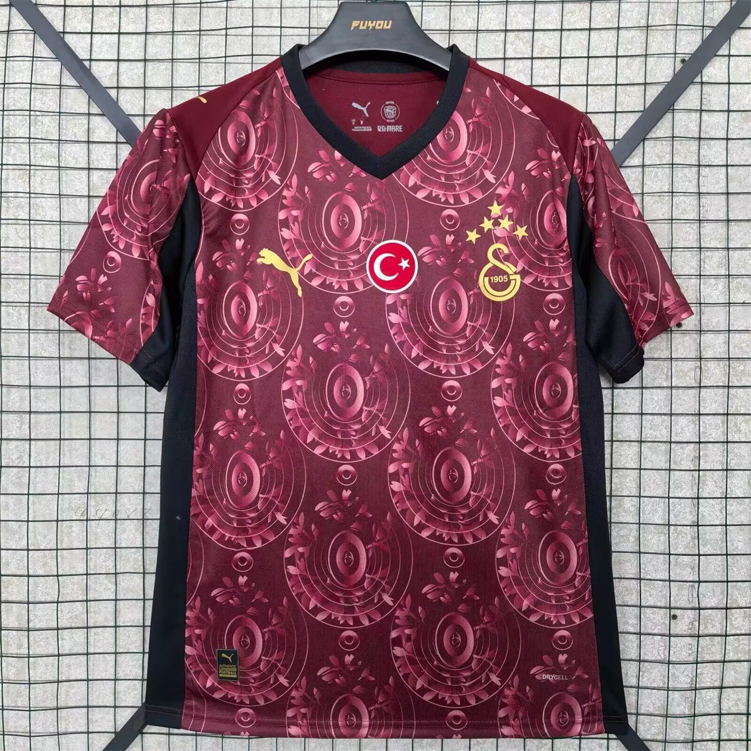 Galatasaray 25-26 Third Unsponsored Jersey with Five Stars - Fans Version - JerseysGala