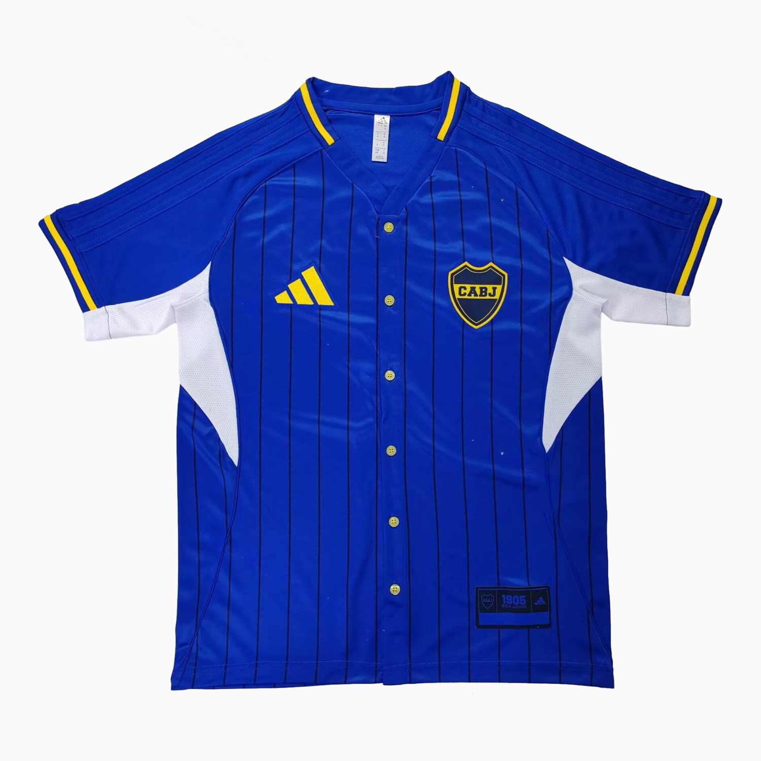Boca Juniors 25-26 Blue Baseball Jersey - JerseysGala