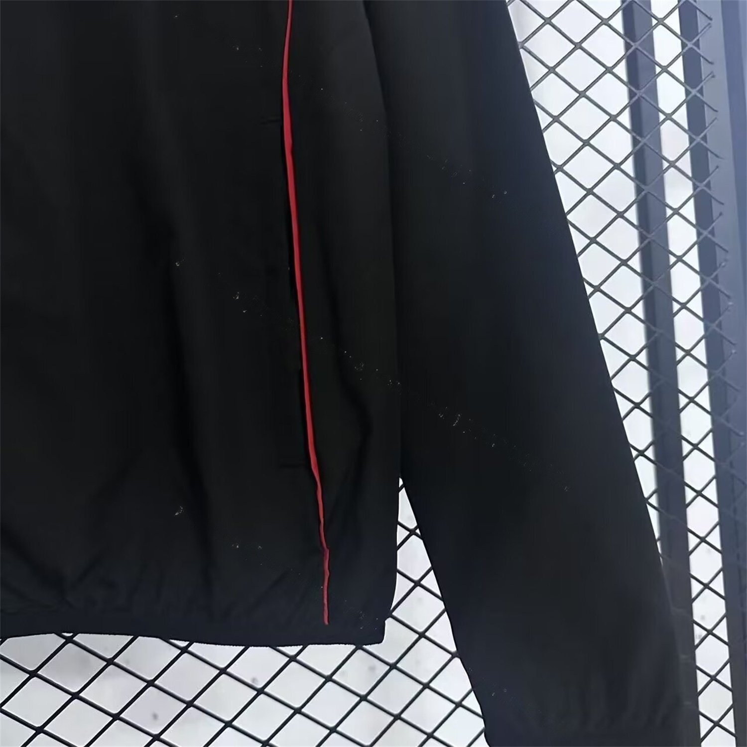 Ajax 25-26 Training Windbreaker Jacket - Black - JerseysGala