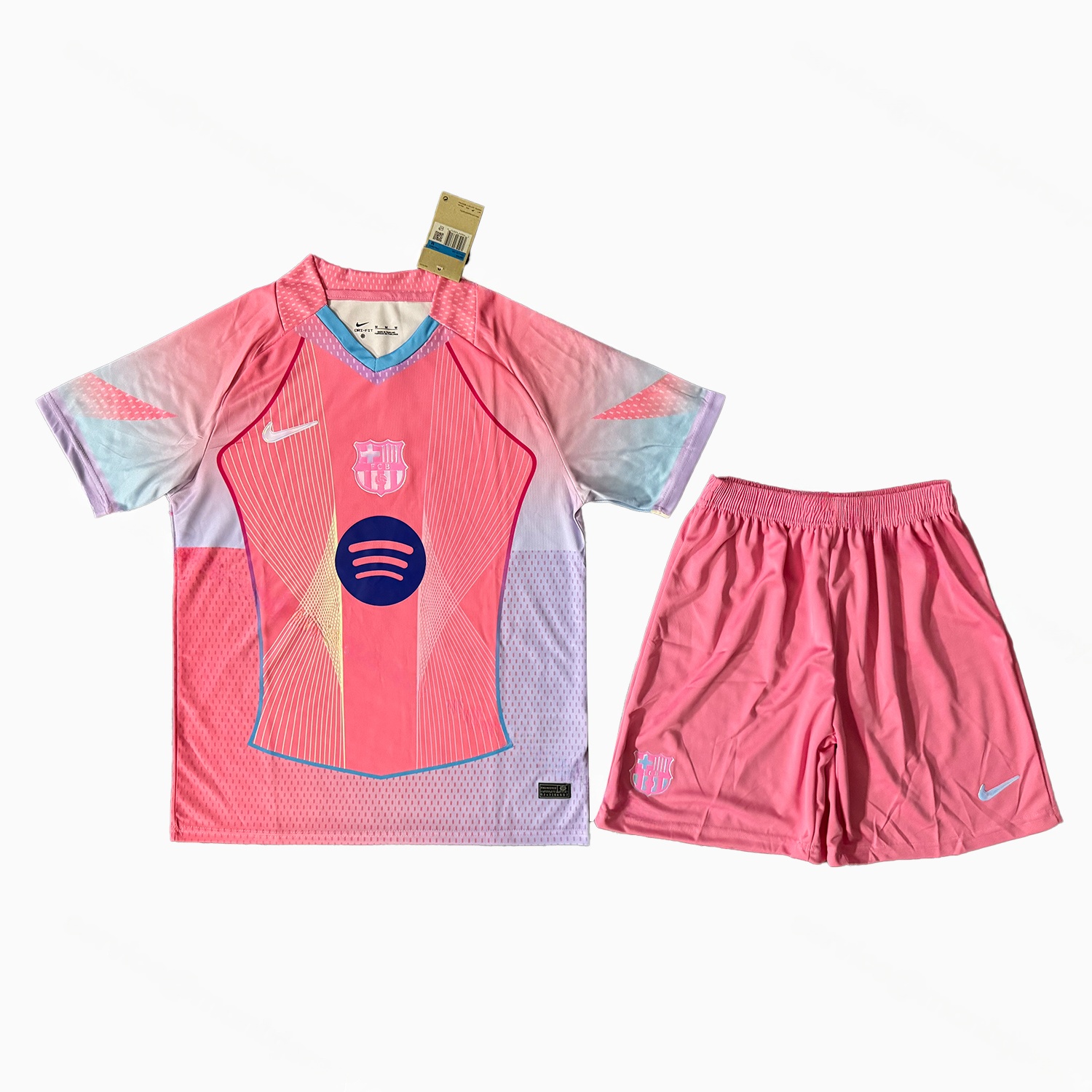 Barcelona 25-26 T90 Pink Special Men's Adult Jersey Set - Fans Version - JerseysGala