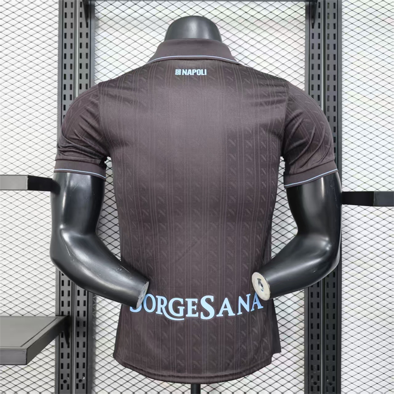 Napoli 25-26 Third Black Jersey - Player Version - JerseysGala