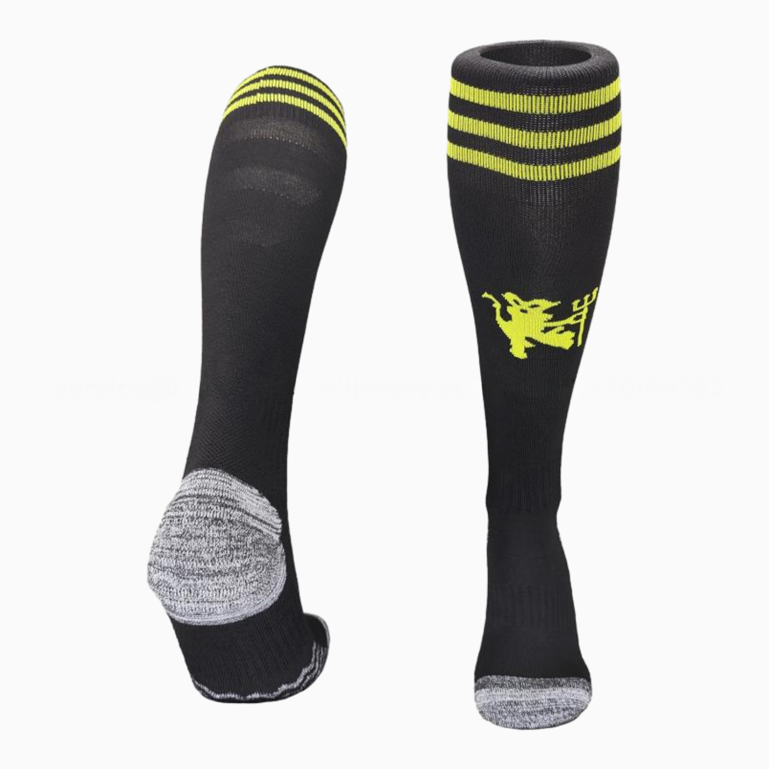 Manchester United 25-26 Third Socks - Black - JerseysGala