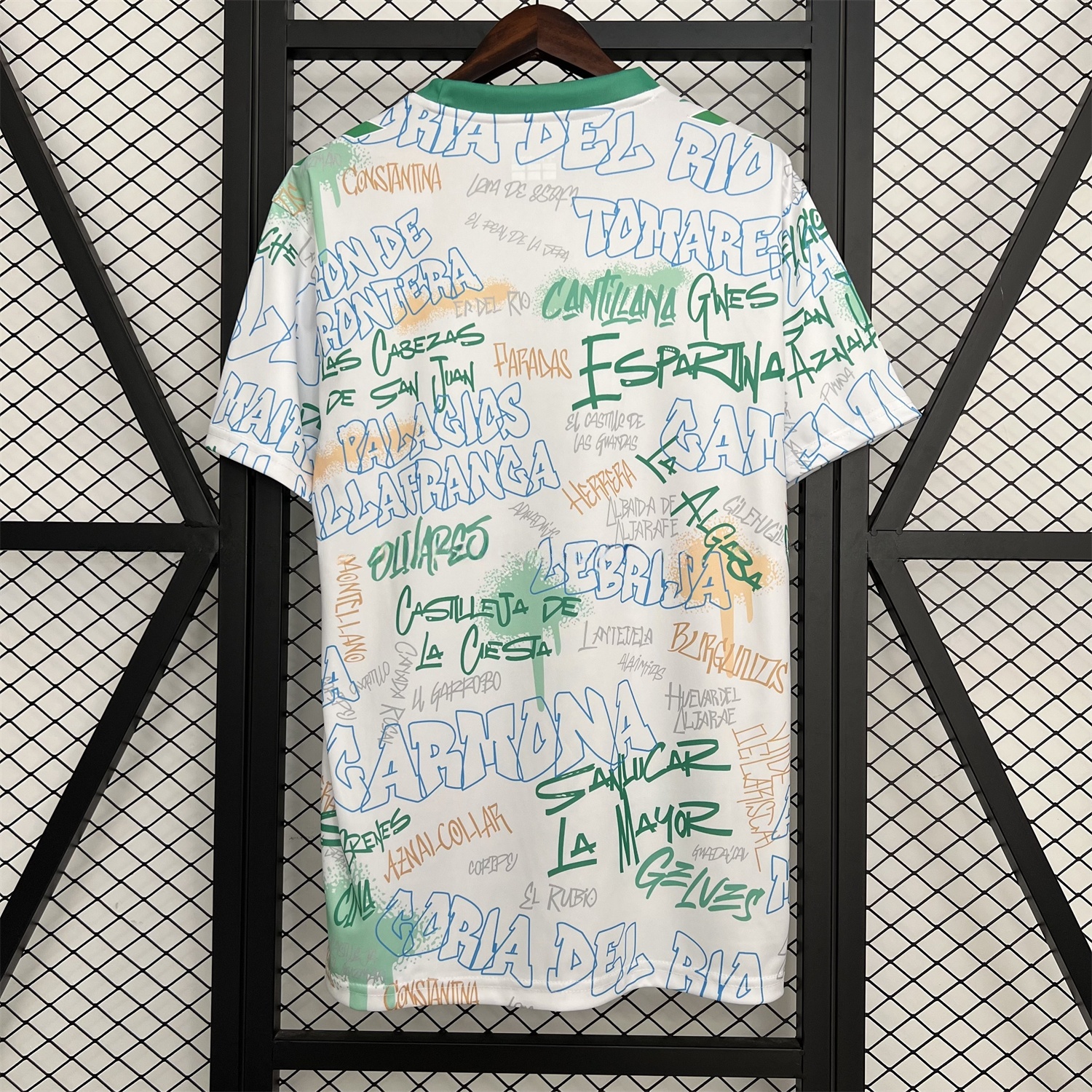 Real Betis 25-26 Graffiti Style Special Jersey - Fans Version - JerseysGala