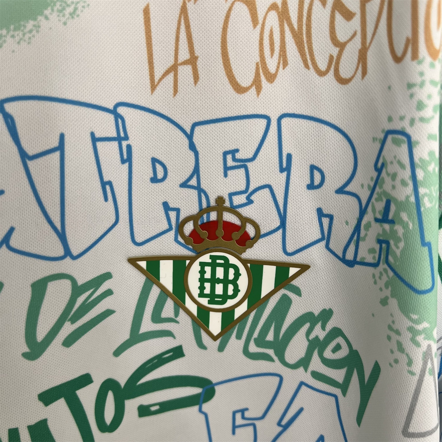 Real Betis 25-26 Graffiti Style Special Jersey - Fans Version - JerseysGala