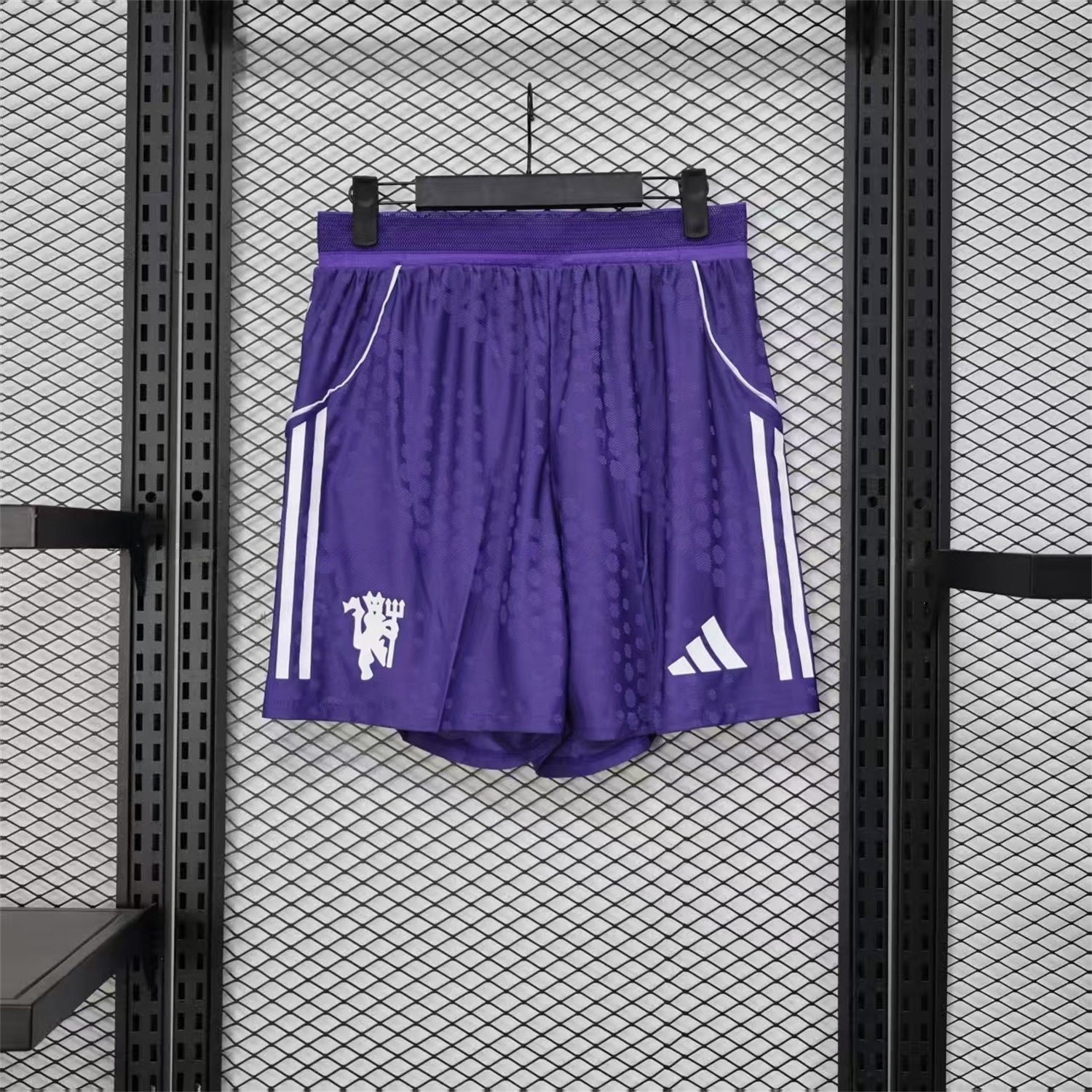 Manchester United 25-26 Away Purple Shorts - Player Version - JerseysGala