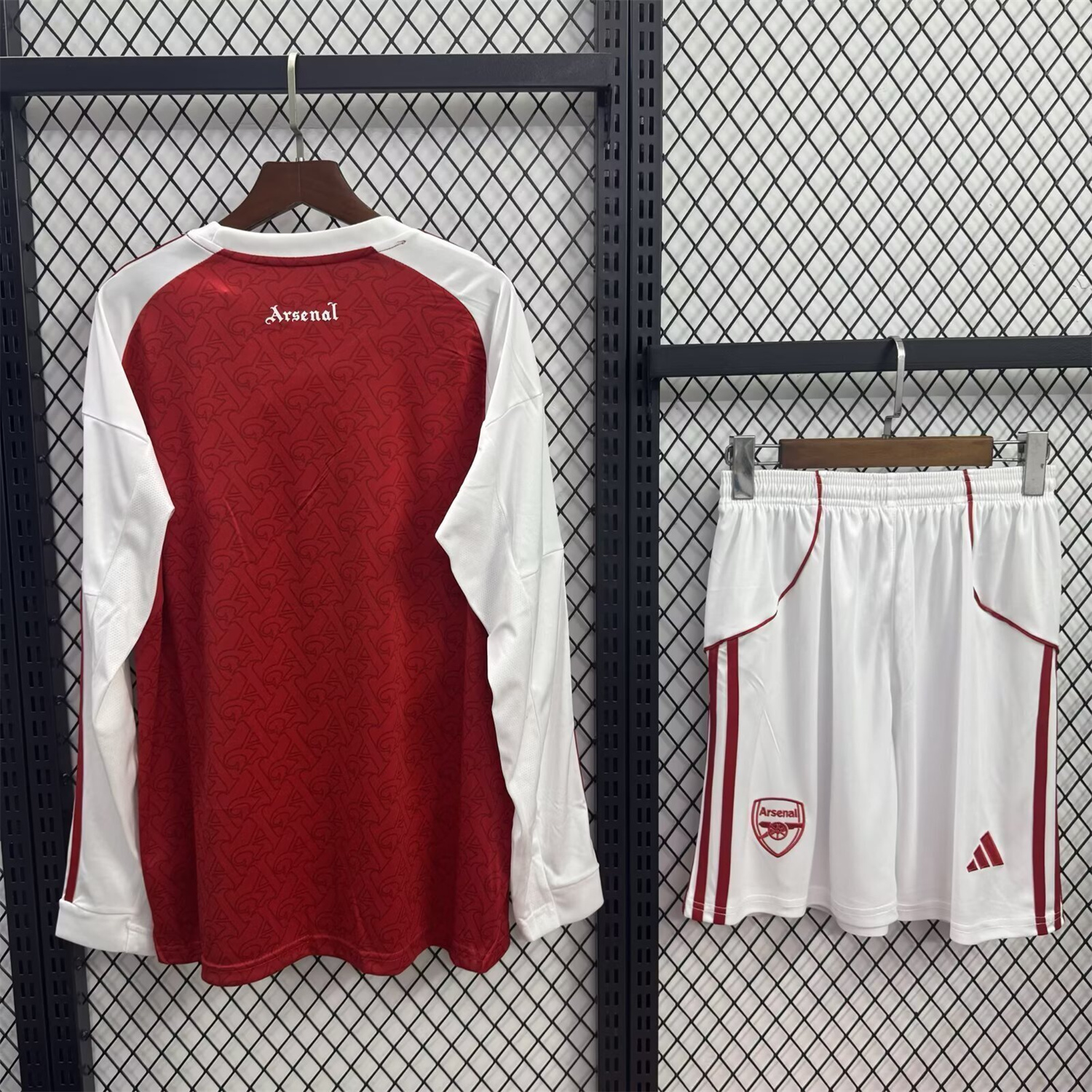 Arsenal 25-26 Home Long Sleeves Kids Kit - JerseysGala