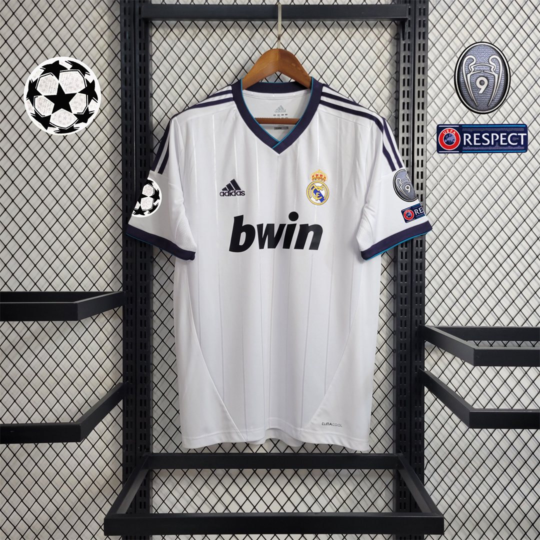 Retro Real Madrid 12-13 Home Stadium Jersey - JerseysGala
