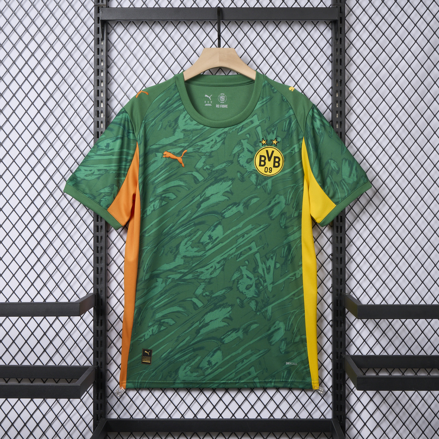 Dortmund 25-26 Green Goalkeeper Unsponsored Jersey - Fans Version - JerseysGala