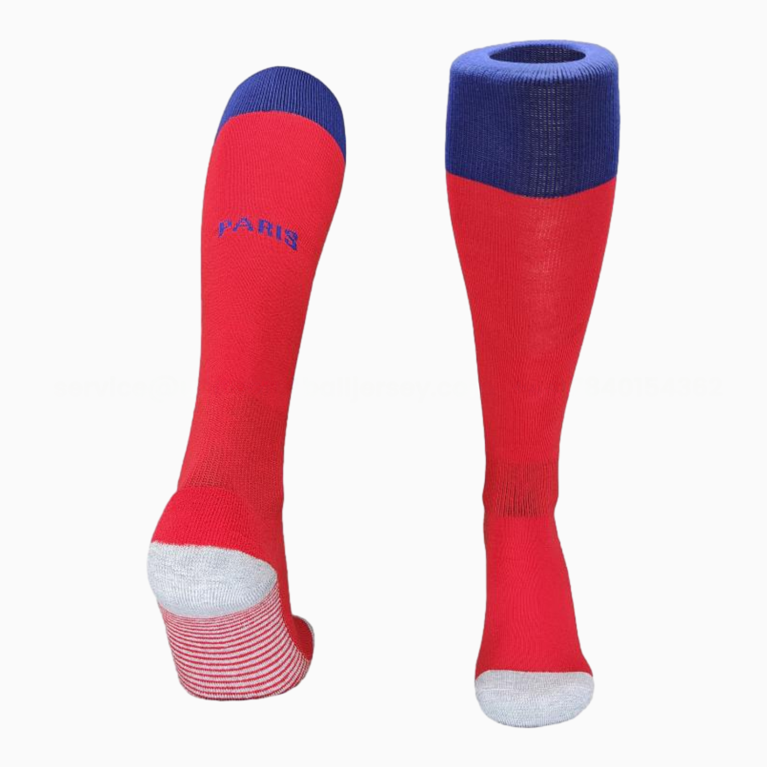 Paris Saint-Germain PSG 25-26 Third Socks - Red - JerseysGala