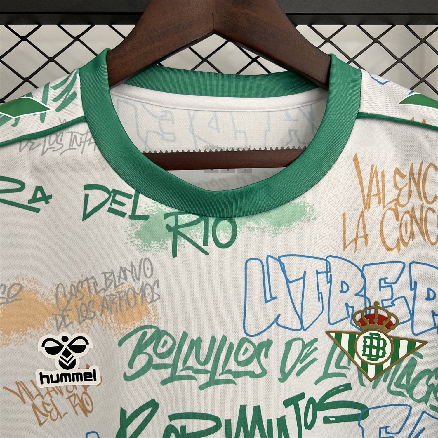 Real Betis 25-26 Graffiti Style Special Jersey - Fans Version - JerseysGala
