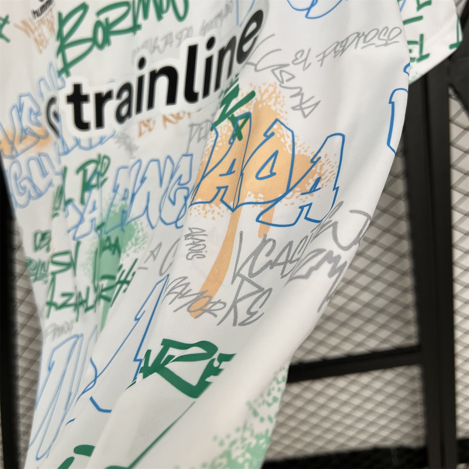 Real Betis 25-26 Graffiti Style Special Jersey - Fans Version - JerseysGala