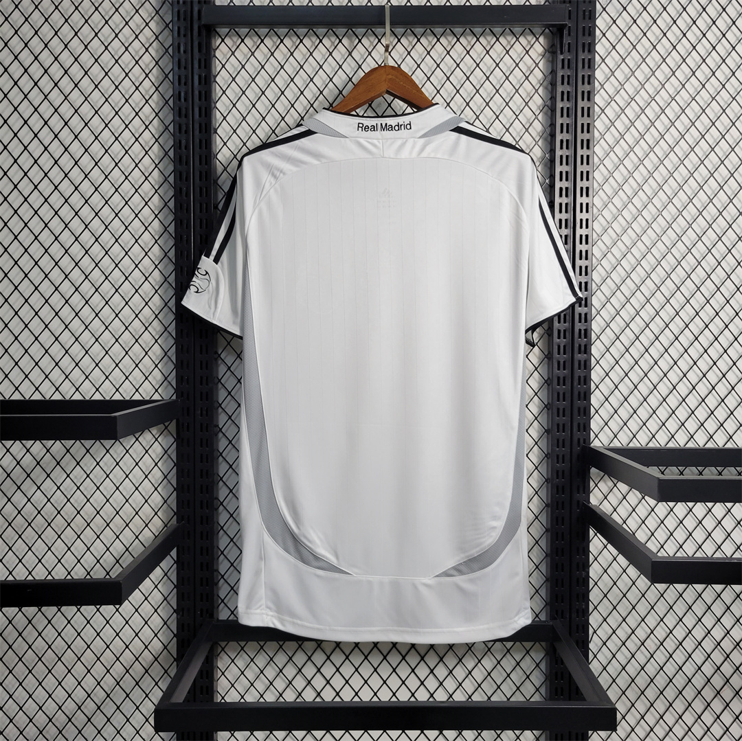 Retro Real Madrid 06-07 Home Stadium Jersey - JerseysGala