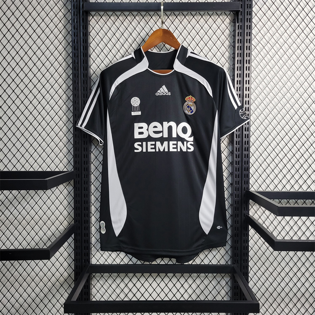 Retro Real Madrid 06-07 Away Stadium Jersey - JerseysGala
