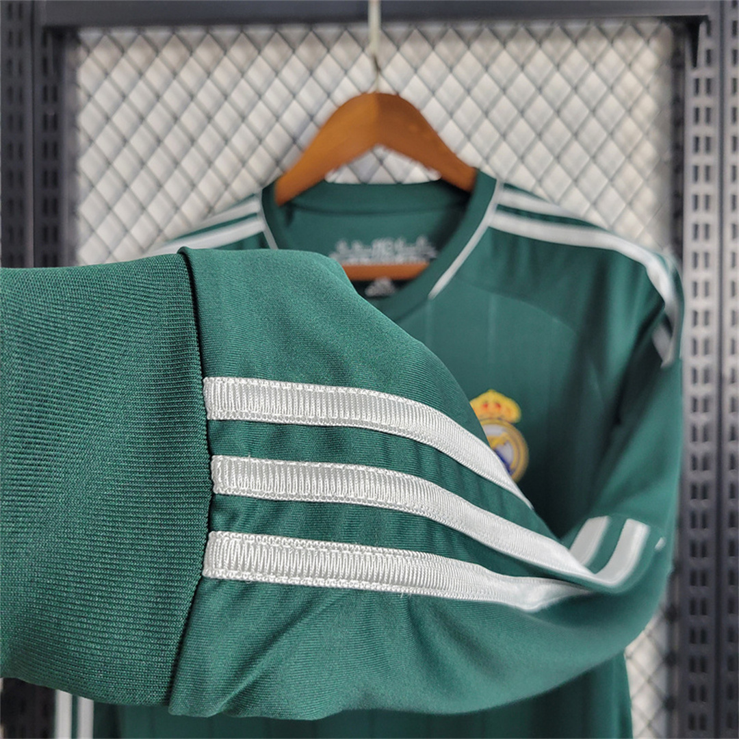 Retro Real Madrid 12-13 Third Away Long Sleeve Jersey - JerseysGala