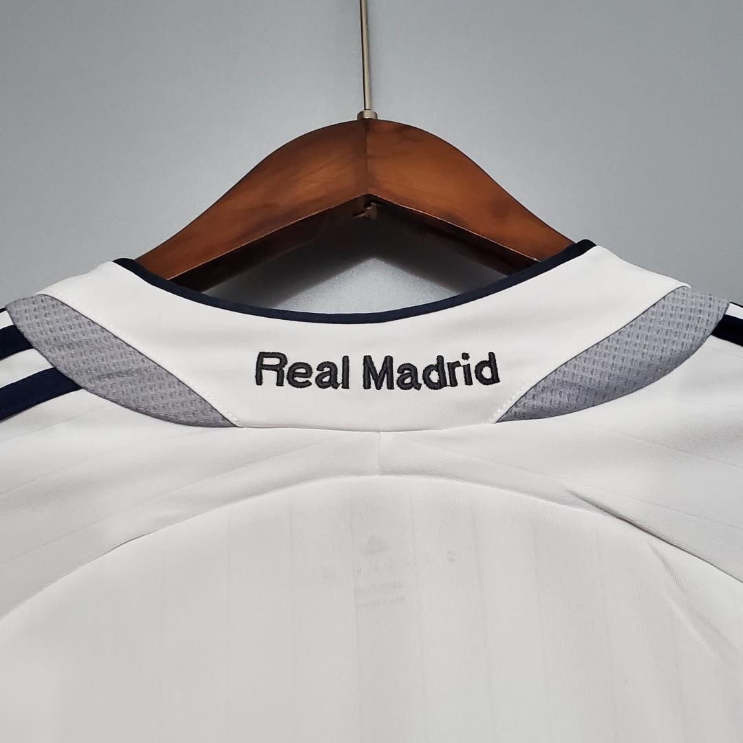 Retro Real Madrid 06-07 Home Long Sleeve Jersey - JerseysGala