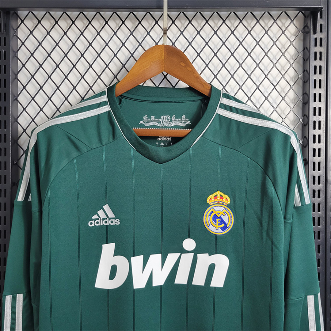 Retro Real Madrid 12-13 Third Away Long Sleeve Jersey - JerseysGala