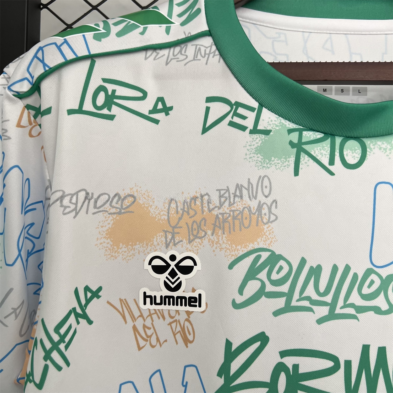 Real Betis 25-26 Graffiti Style Special Jersey - Fans Version - JerseysGala