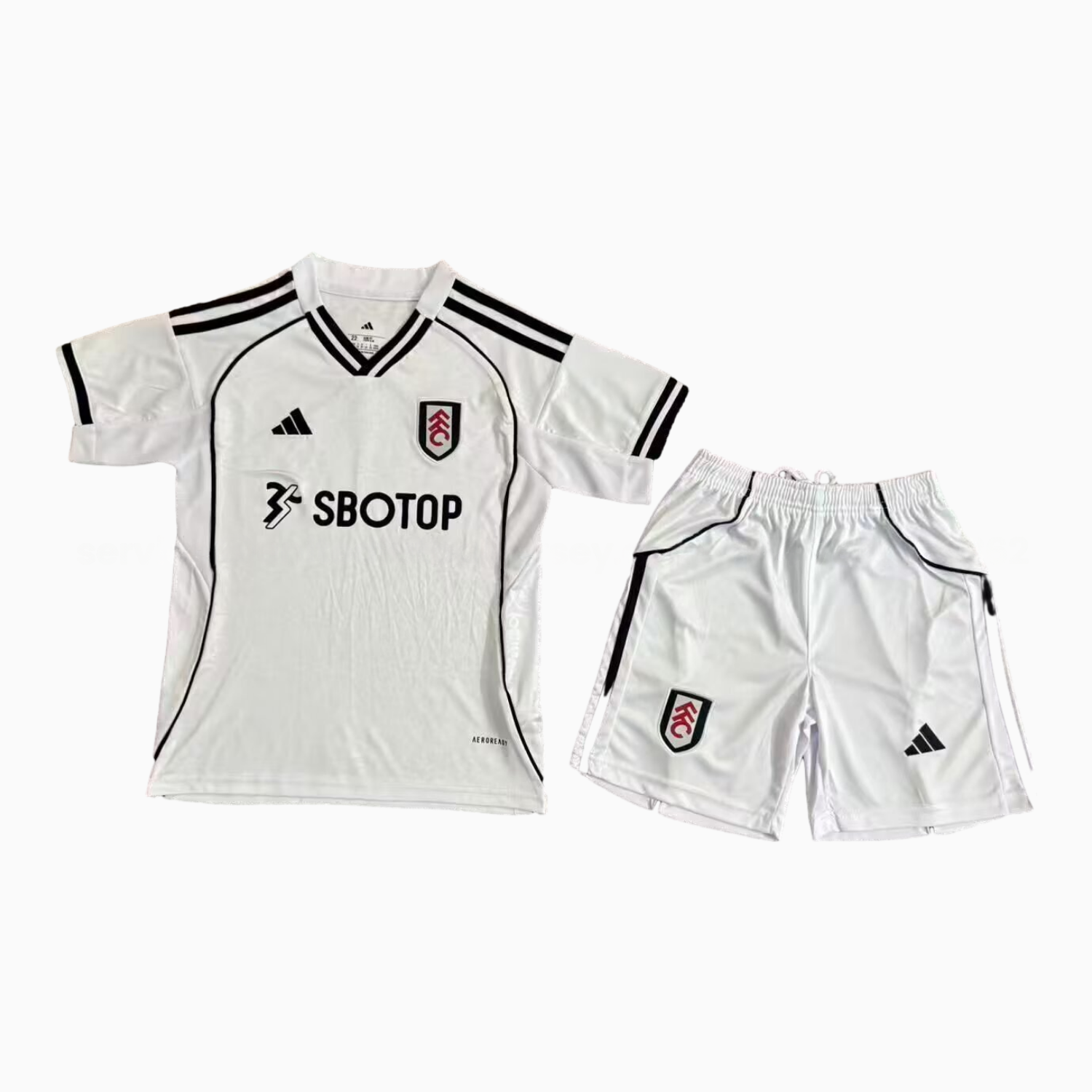 Fulham 25-26 Home Kids Kit - JerseysGala