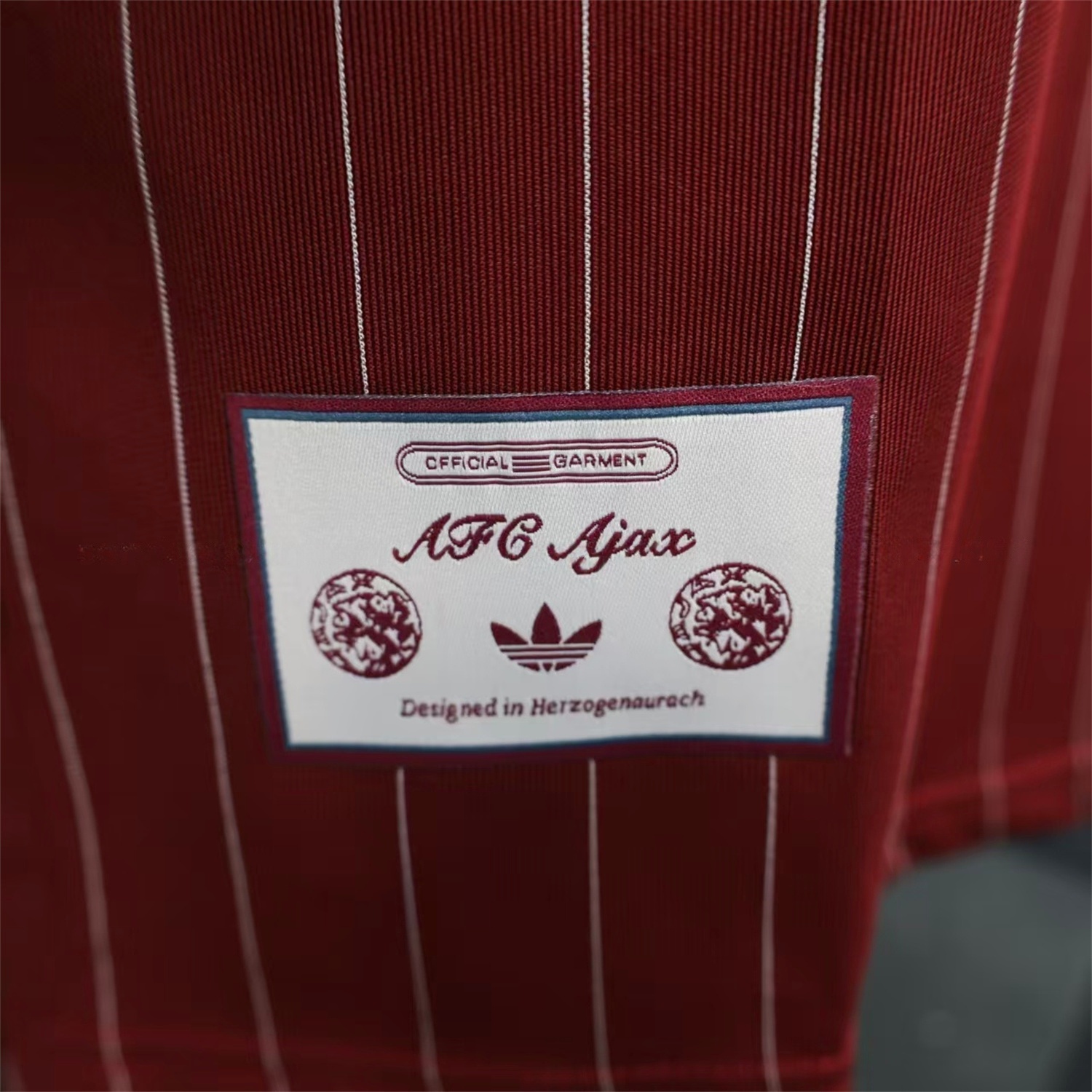 Ajax 25-26 Icon Range Travel Special Edition Red Jersey - Player Version - JerseysGala