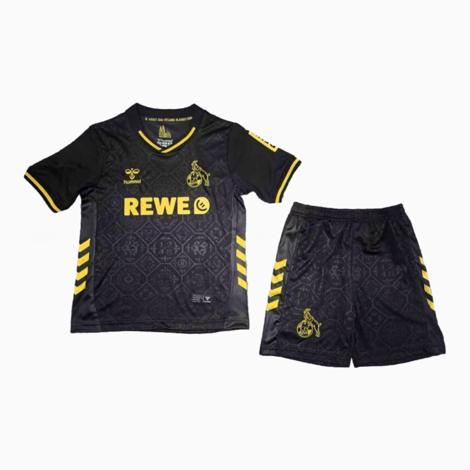 1. FC Köln 25-26 Third Black Kids Kit - JerseysGala