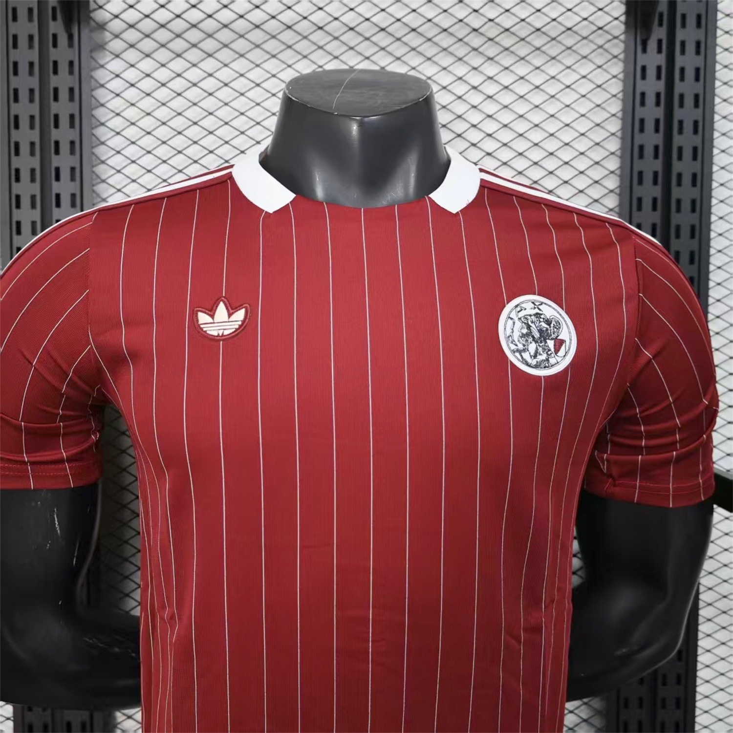 Ajax 25-26 Icon Range Travel Special Edition Red Jersey - Player Version - JerseysGala