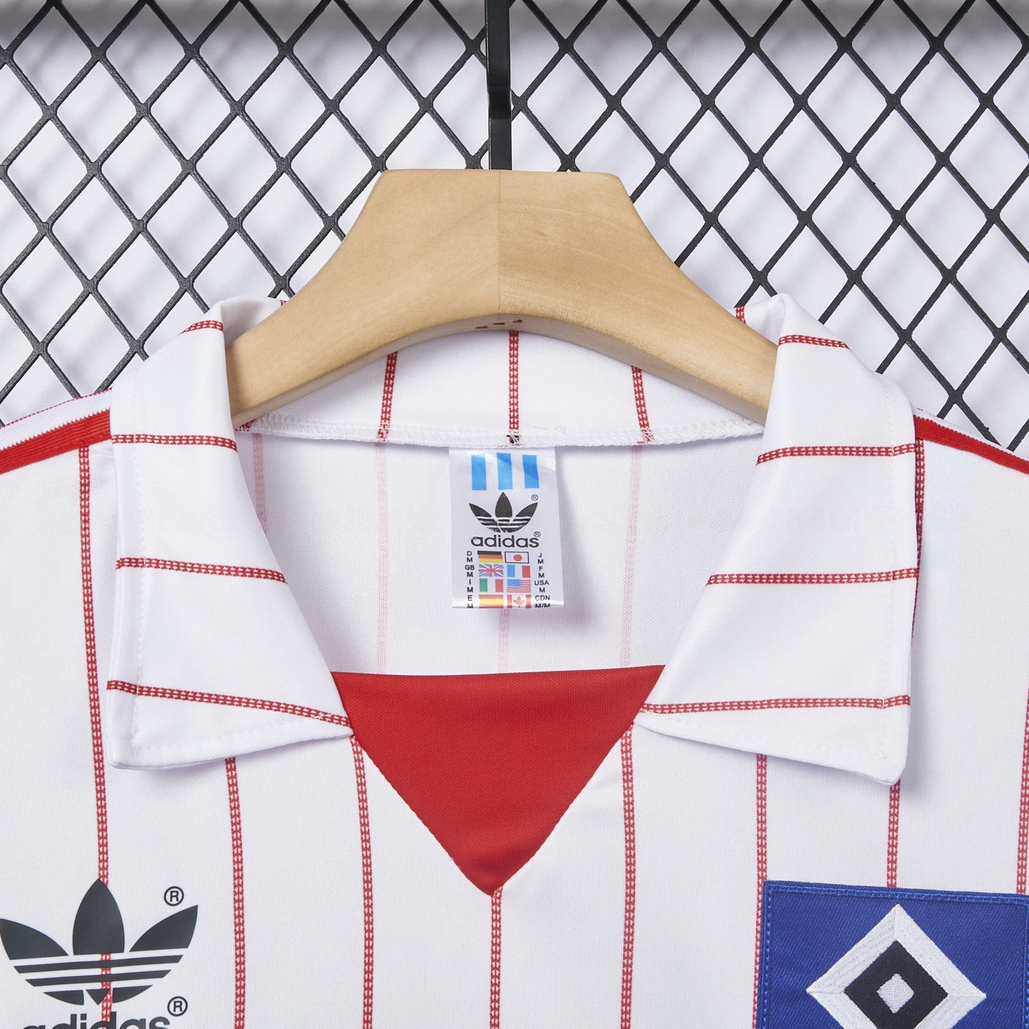 Retro Hamburger SV 1982-83 Home Long Sleeves Jersey - JerseysGala