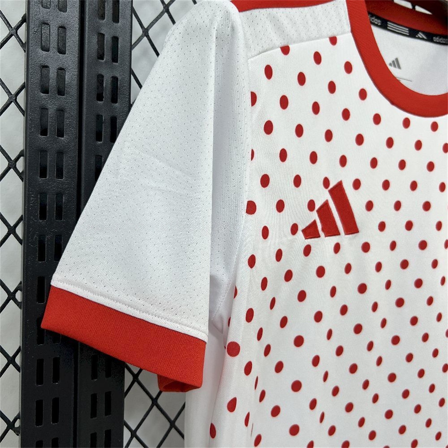 Sevilla 25-26 Red Points White Training Jersey - Fans Version - JerseysGala