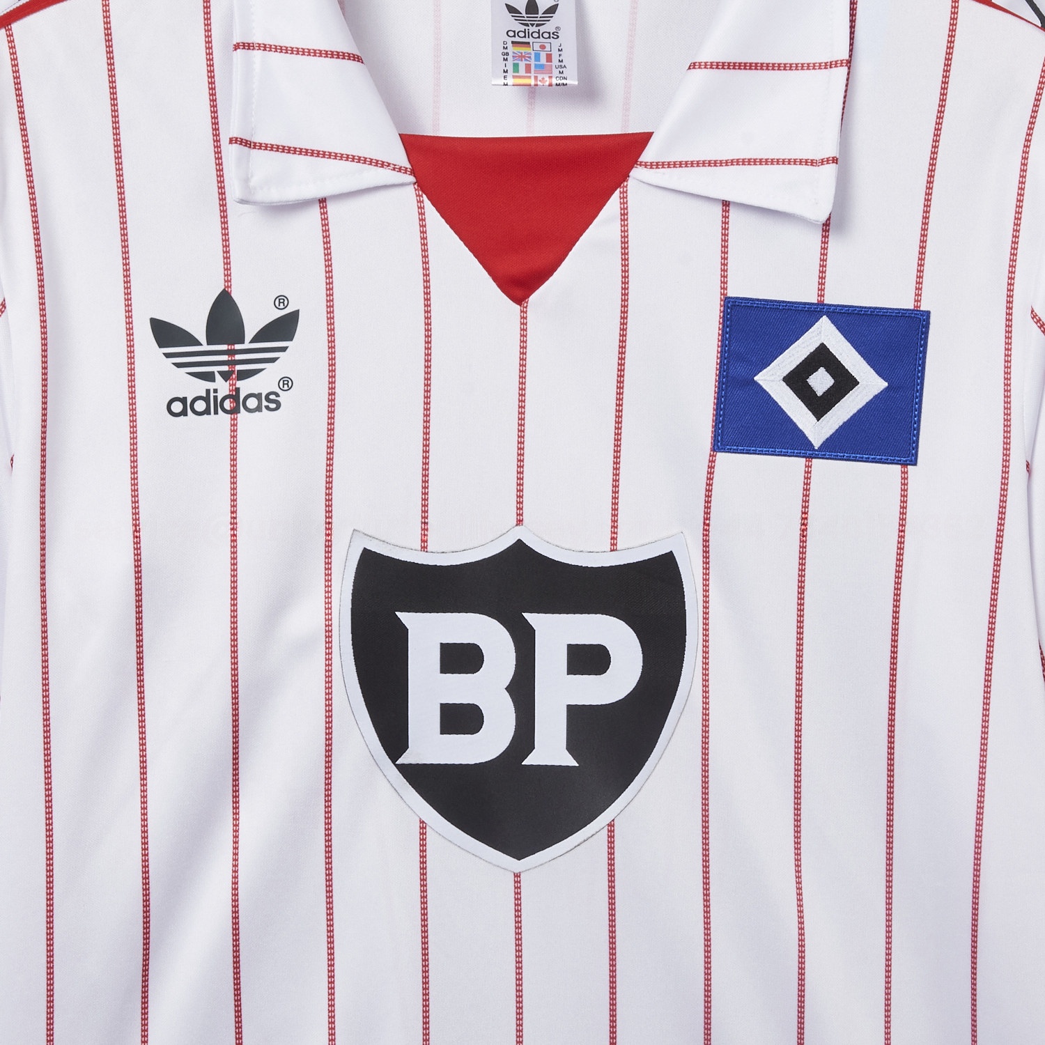 Retro Hamburger SV 1982-83 Home Long Sleeves Jersey - JerseysGala
