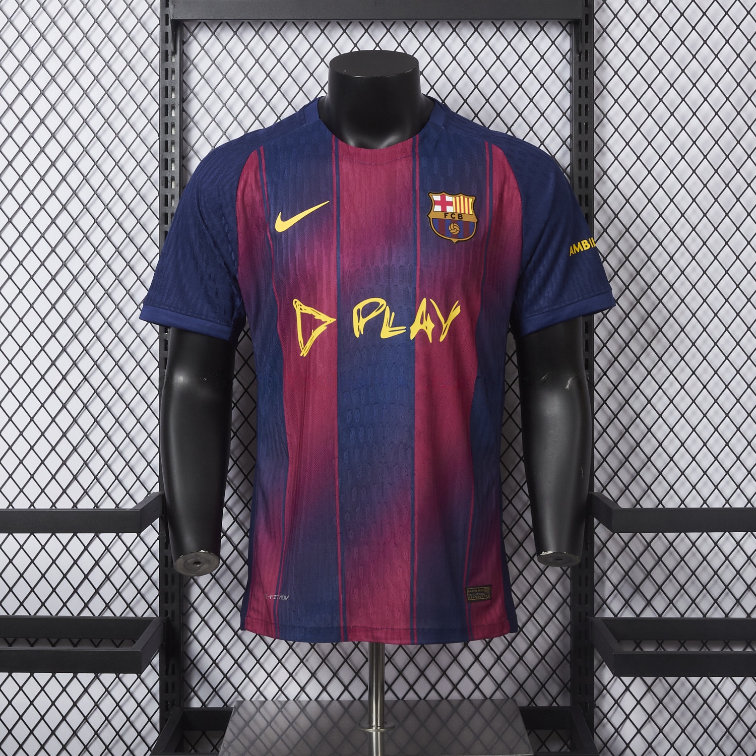 Barcelona 25-26 Ed Sheeran Home Special Jersey - Player Version - JerseysGala