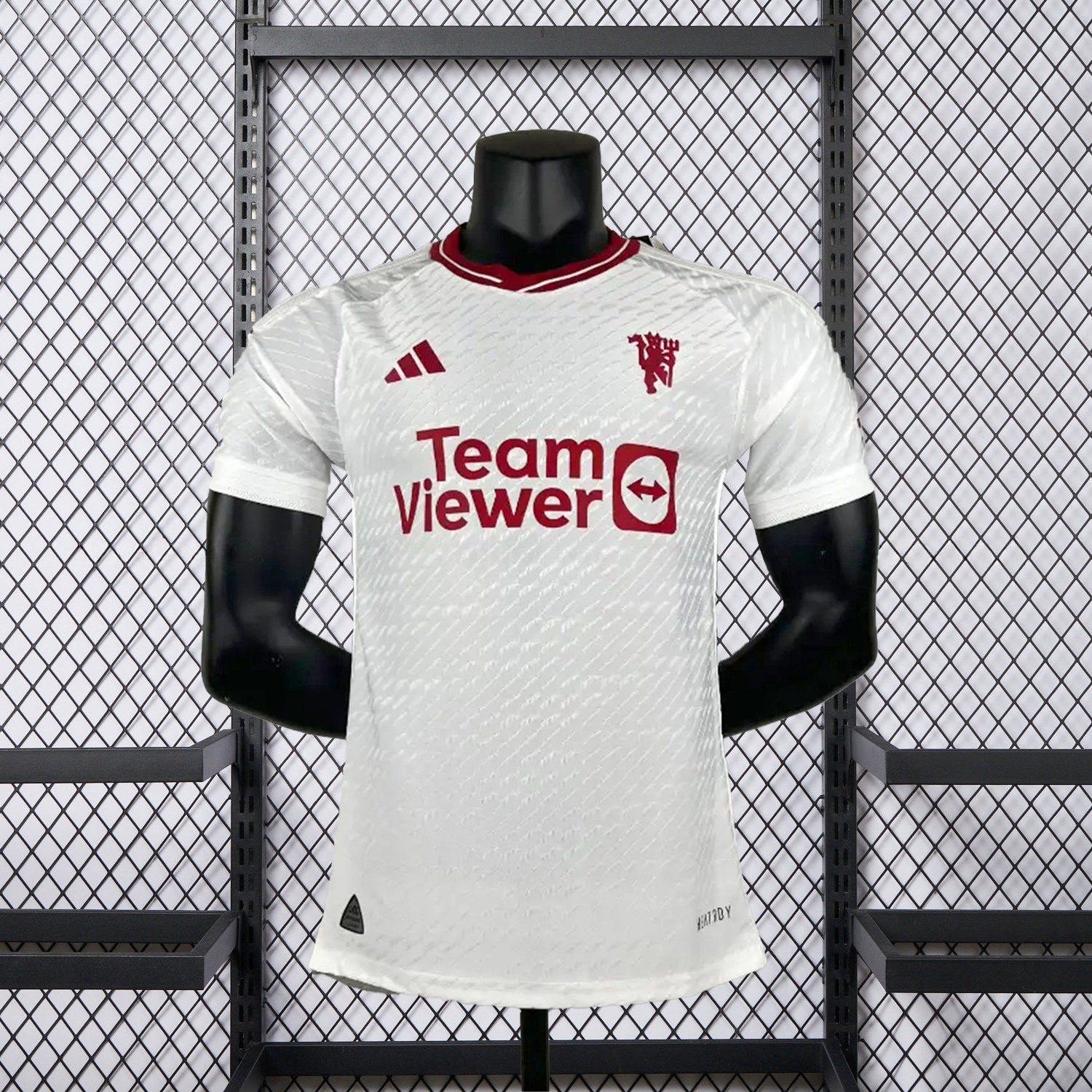 Retro Manchester United 2023-24 Away White Jersey - Player Version - JerseysGala