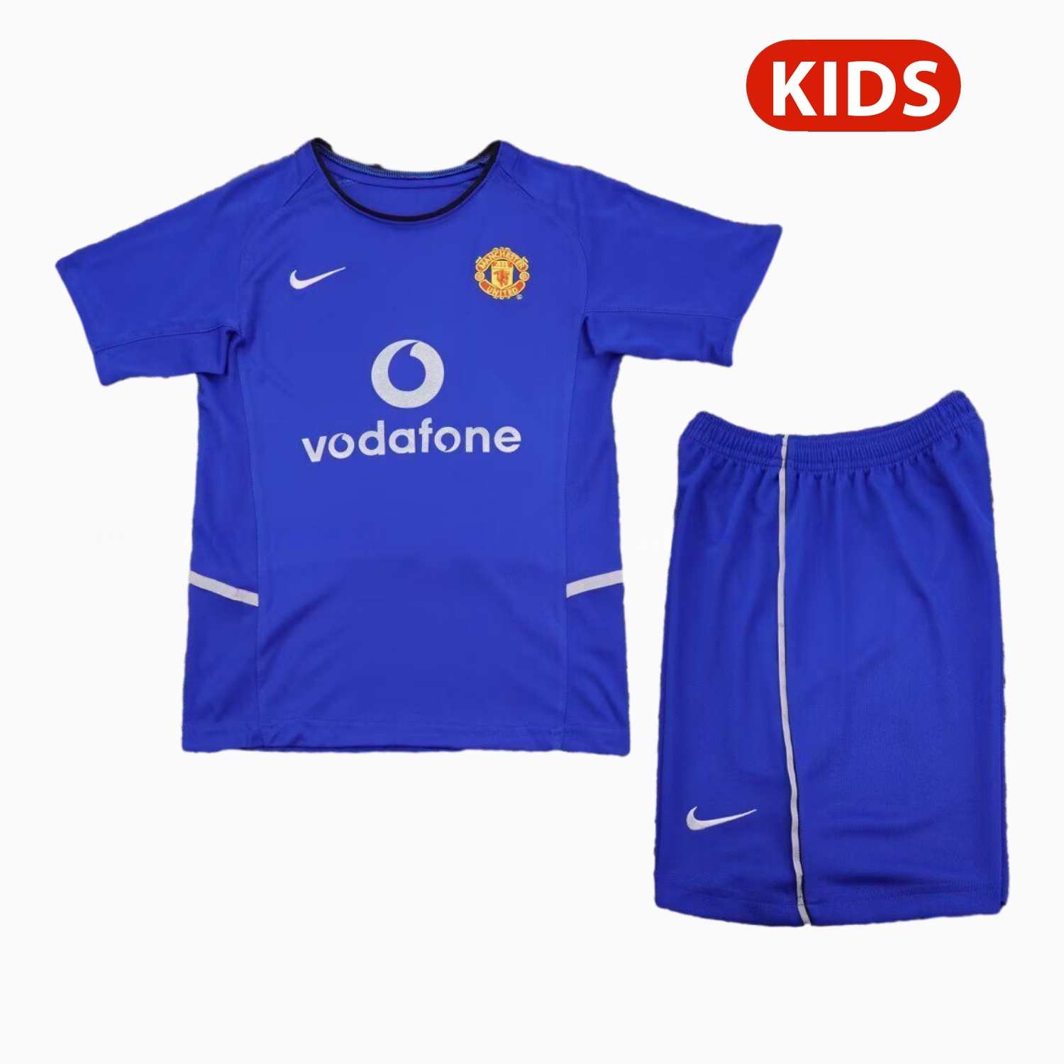 Retro Manchester United 2002-03 Third Kids Kit - JerseysGala