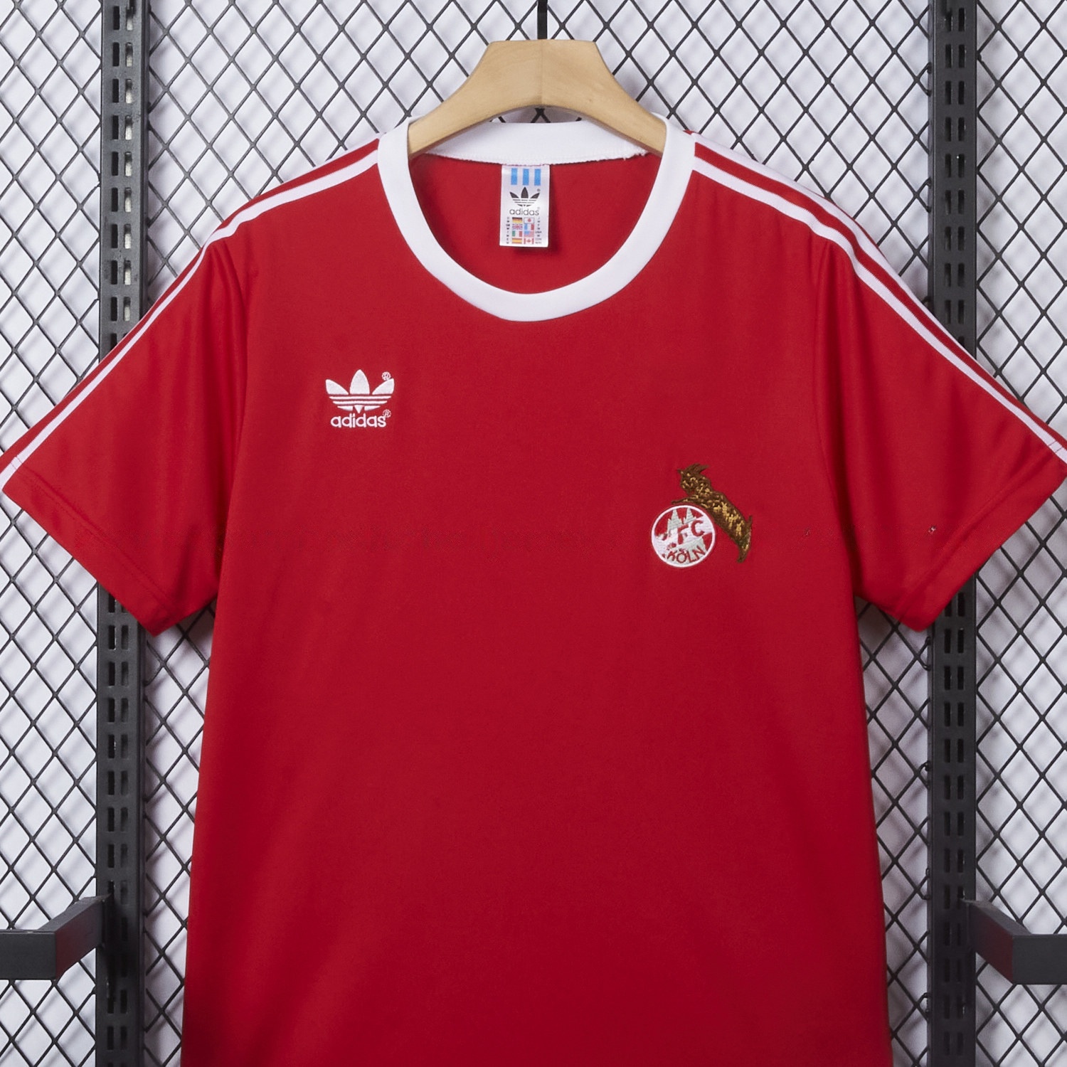 Retro 1. FC Köln 1977-78 Home Red Jersey - JerseysGala