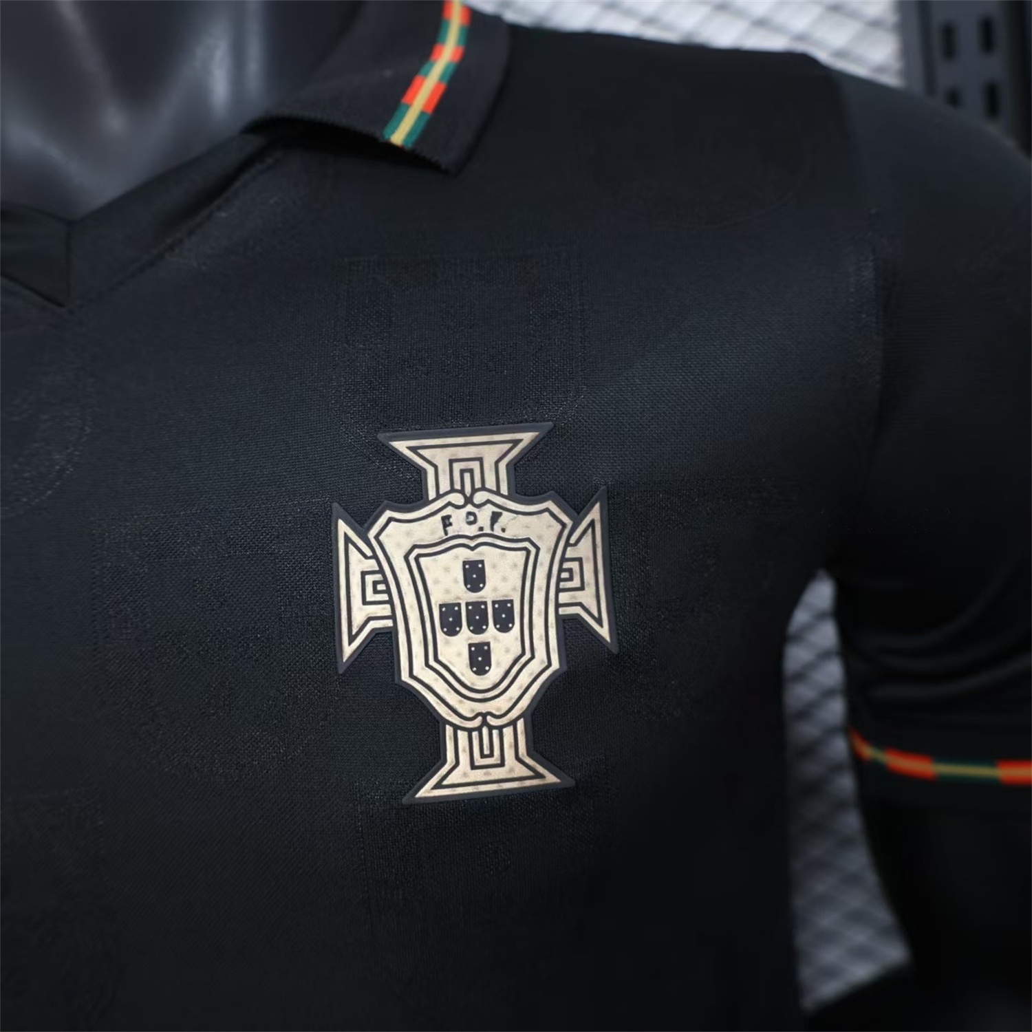 Portugal 2026 Away Black Jersey (Leaked Version) - Player Version - JerseysGala