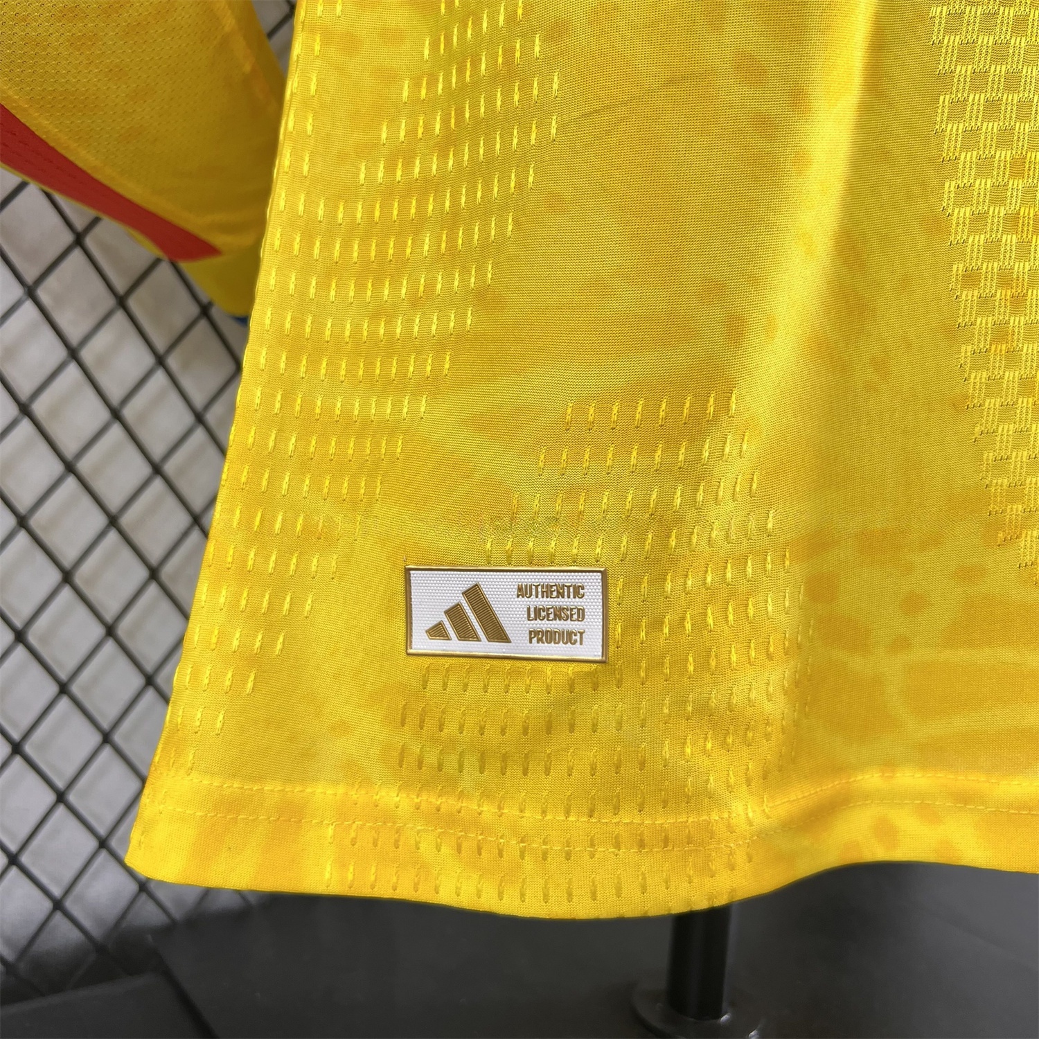 Colombia 2026 Home Long Sleeves Jersey (Leaked Version) - Player Version - JerseysGala