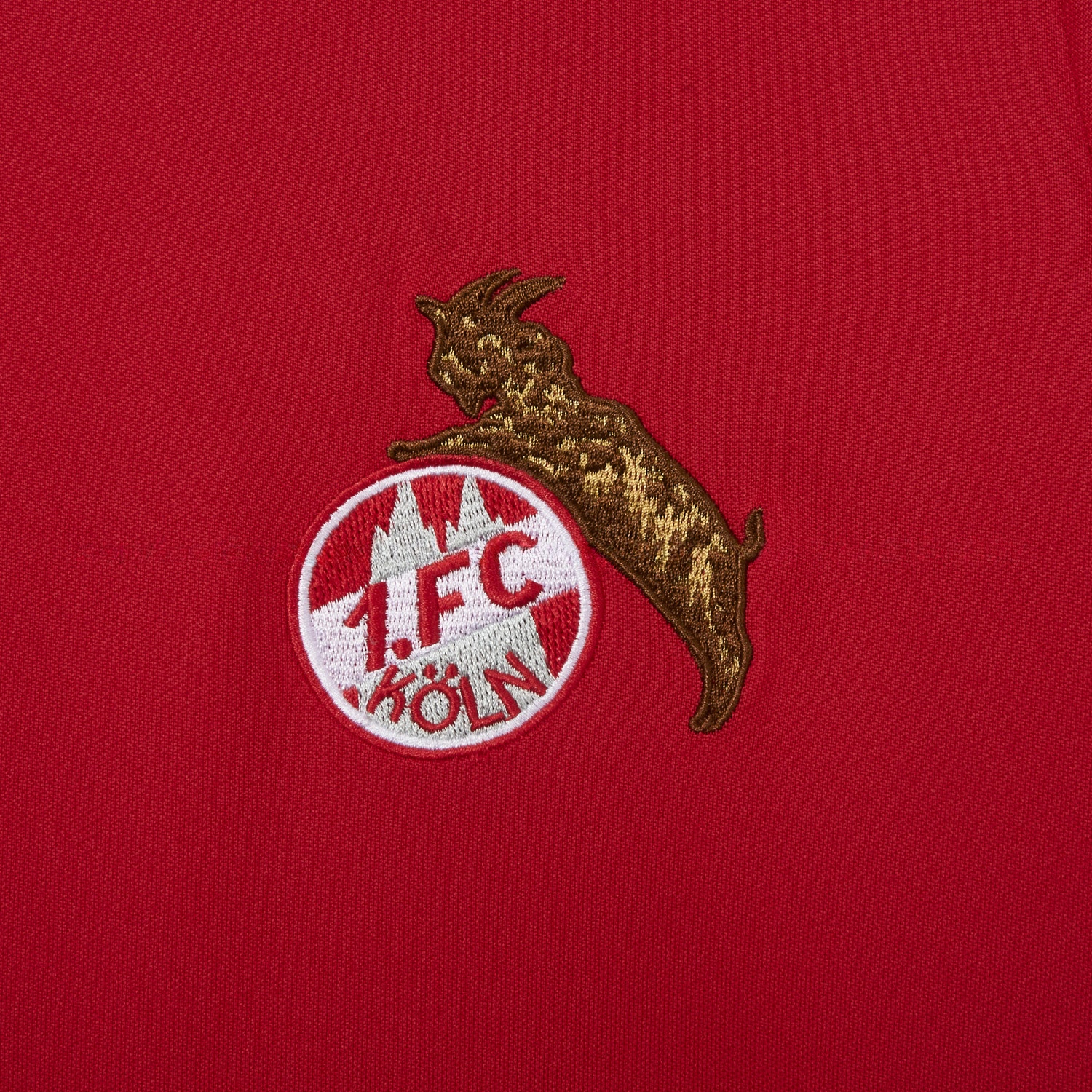 Retro 1. FC Köln 1977-78 Home Red Jersey - JerseysGala