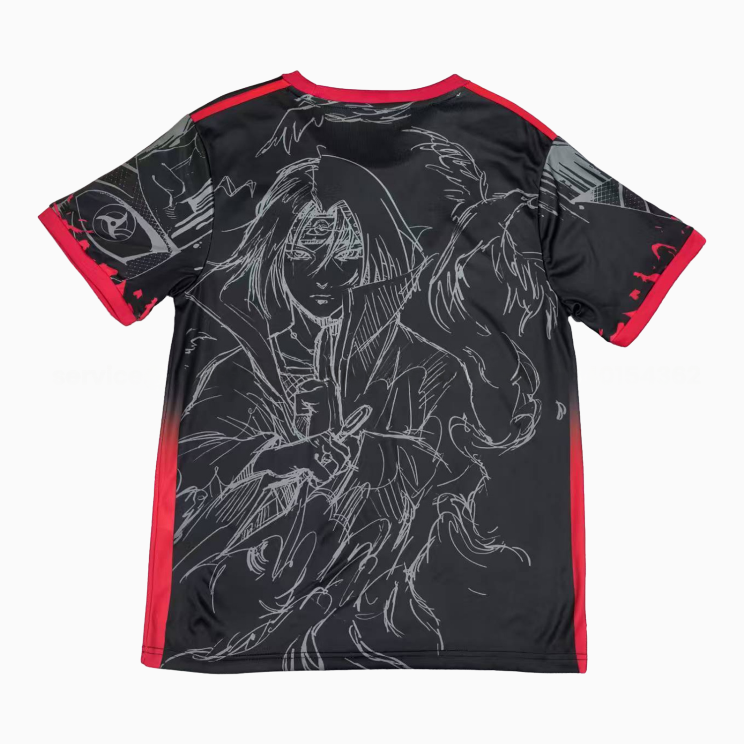 Japan 25-26 Uchiha Itachi Amaterasu Special Jersey - Fans Version - JerseysGala