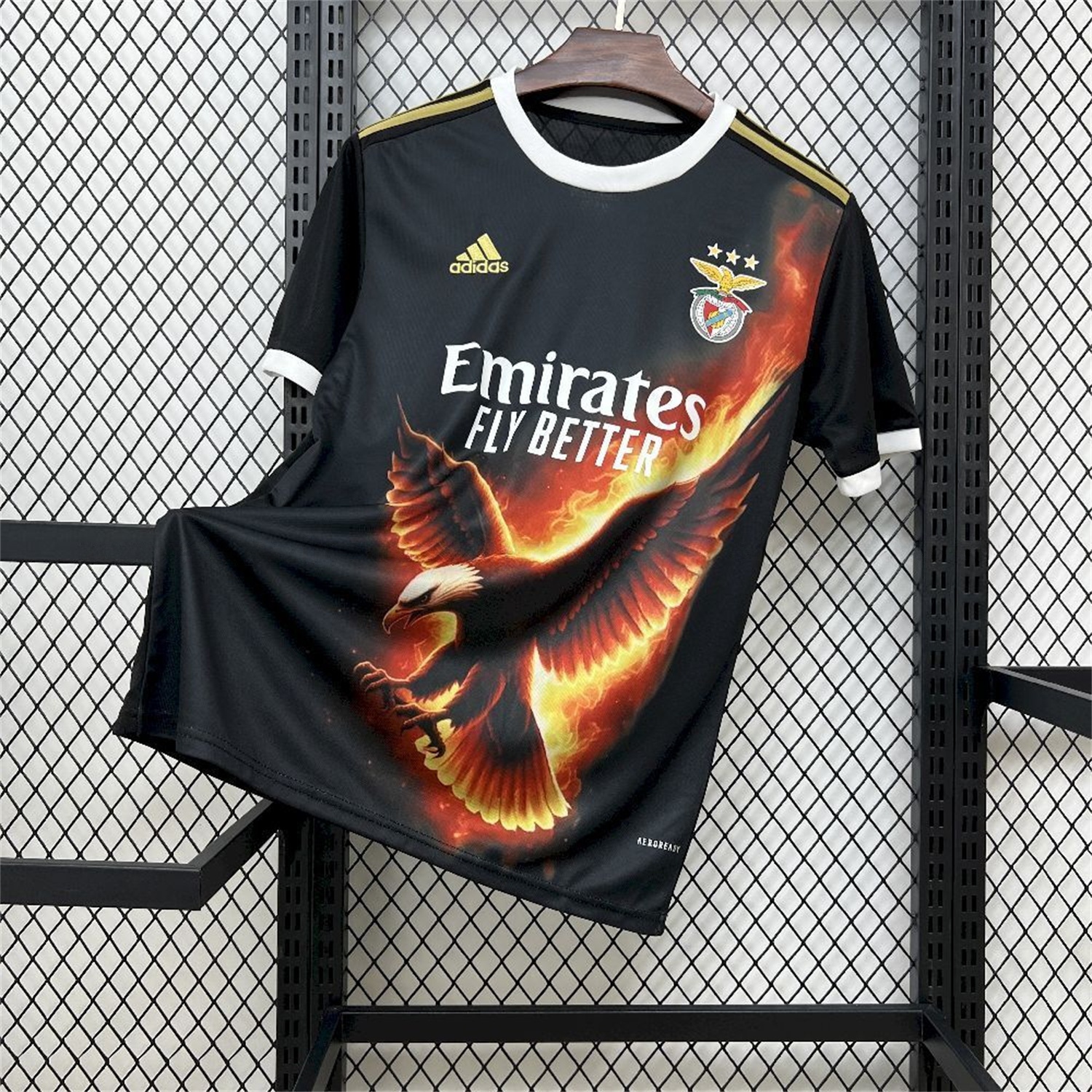 Benfica 25-26 Fire Eagle Jersey - Fans Version - JerseysGala