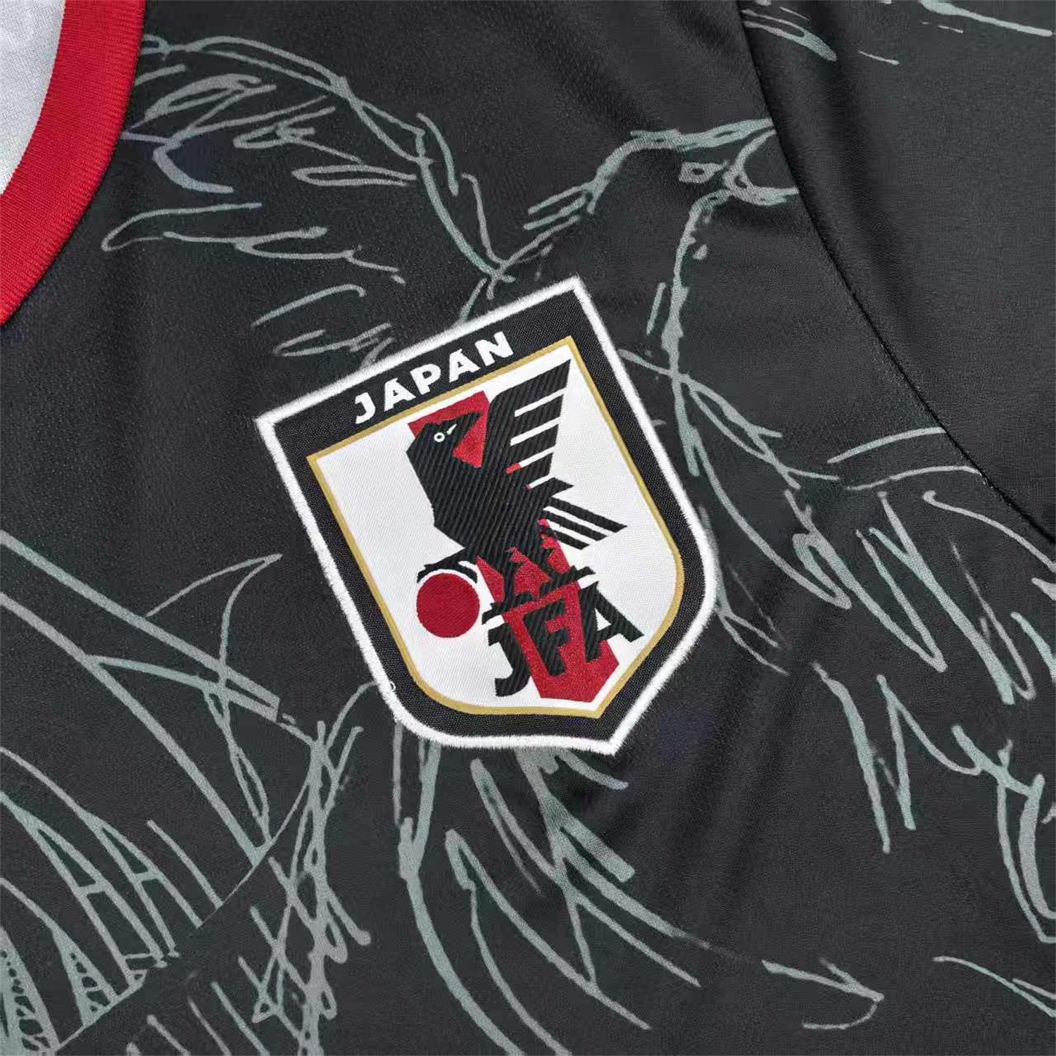 Japan 25-26 Uchiha Itachi Amaterasu Special Jersey - Fans Version - JerseysGala