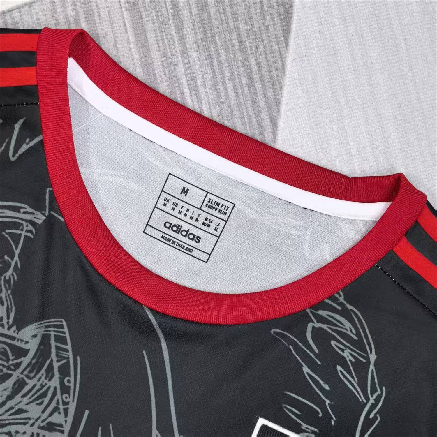 Japan 25-26 Uchiha Itachi Amaterasu Special Jersey - Fans Version - JerseysGala