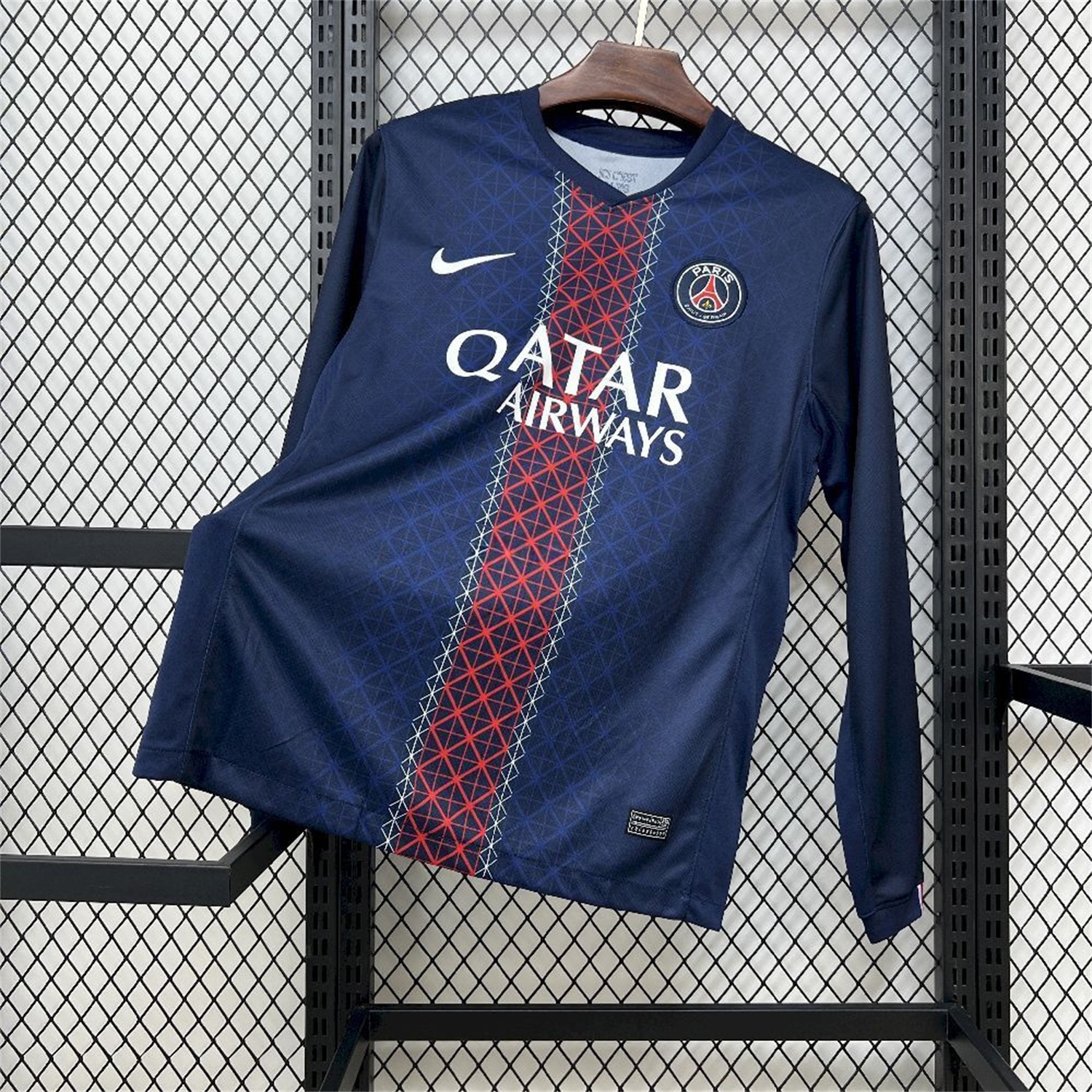 Paris Saint-Germain PSG 25-26 Home Long Sleeves Jersey - Fans Version - JerseysGala