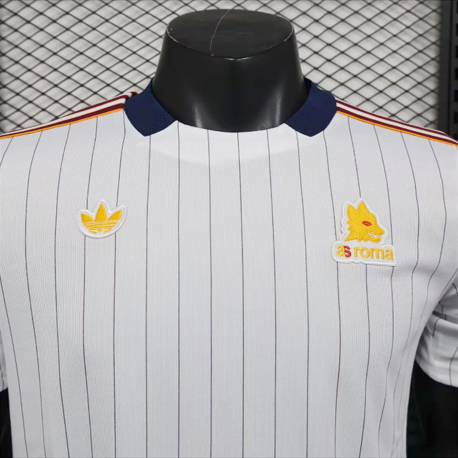 AS Roma 25-26 Icon Travel Special Edition White Jersey - Player Version - JerseysGala