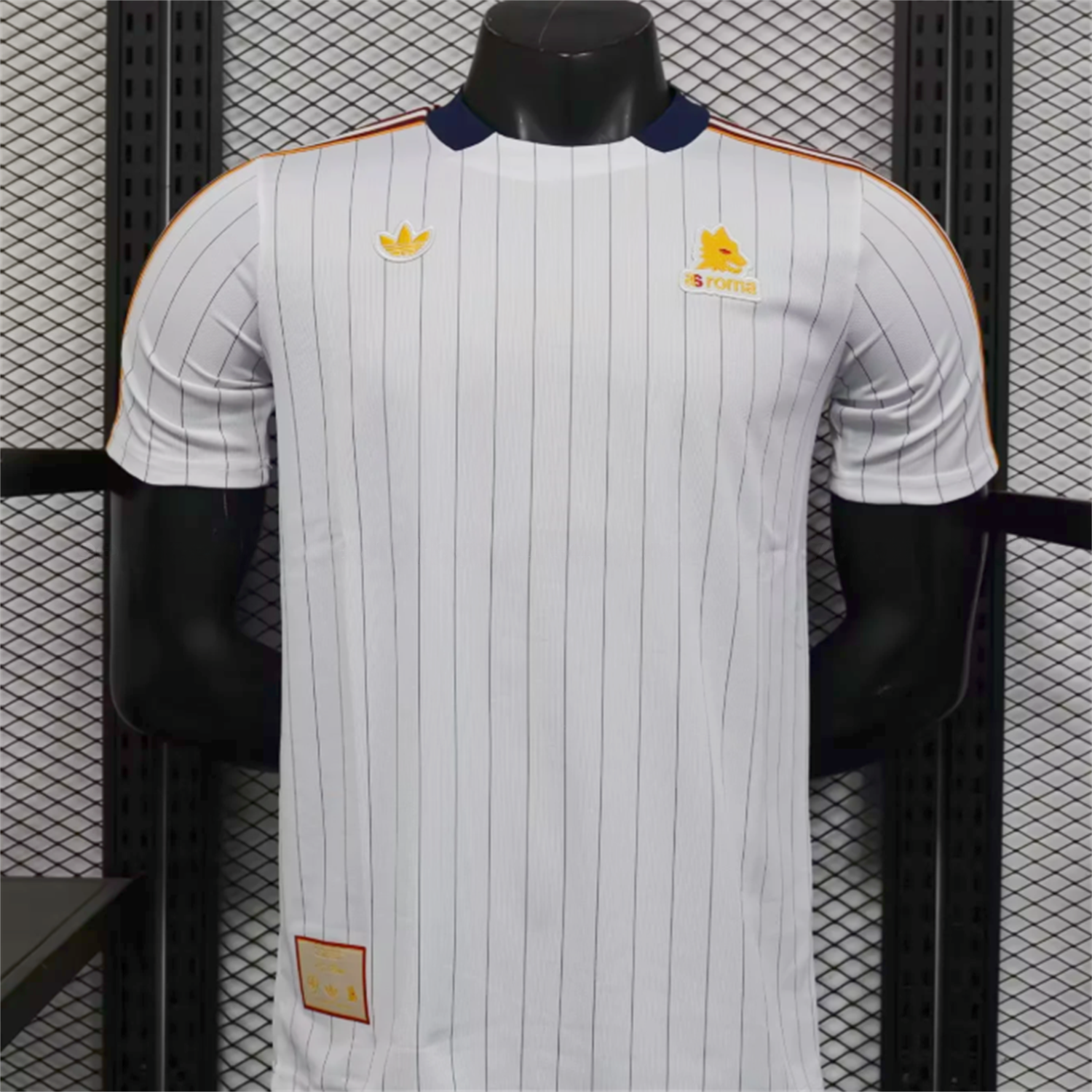 AS Roma 25-26 Icon Travel Special Edition White Jersey - Player Version - JerseysGala