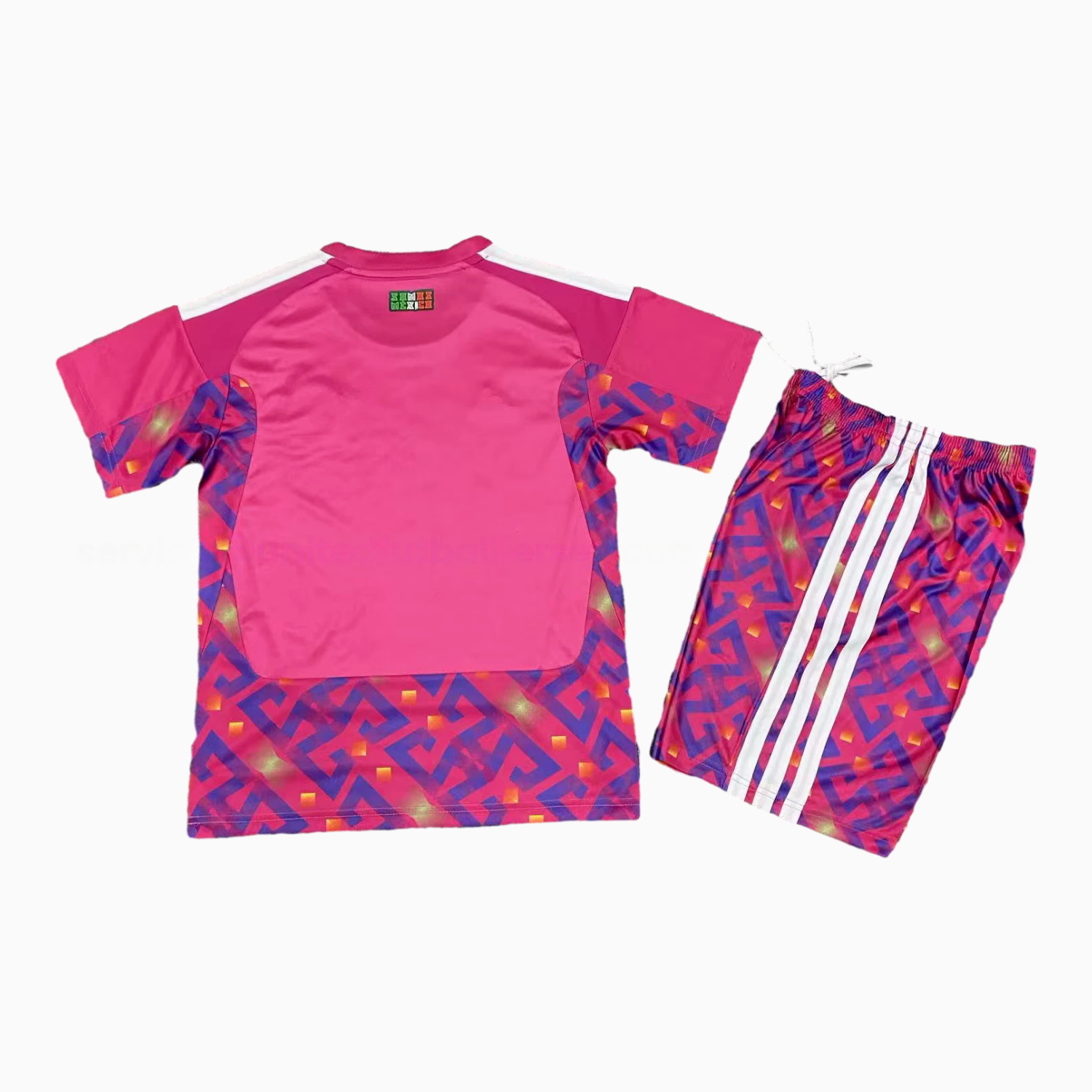 Mexico 2026 Goalkeeper Pink Kids Kit - JerseysGala